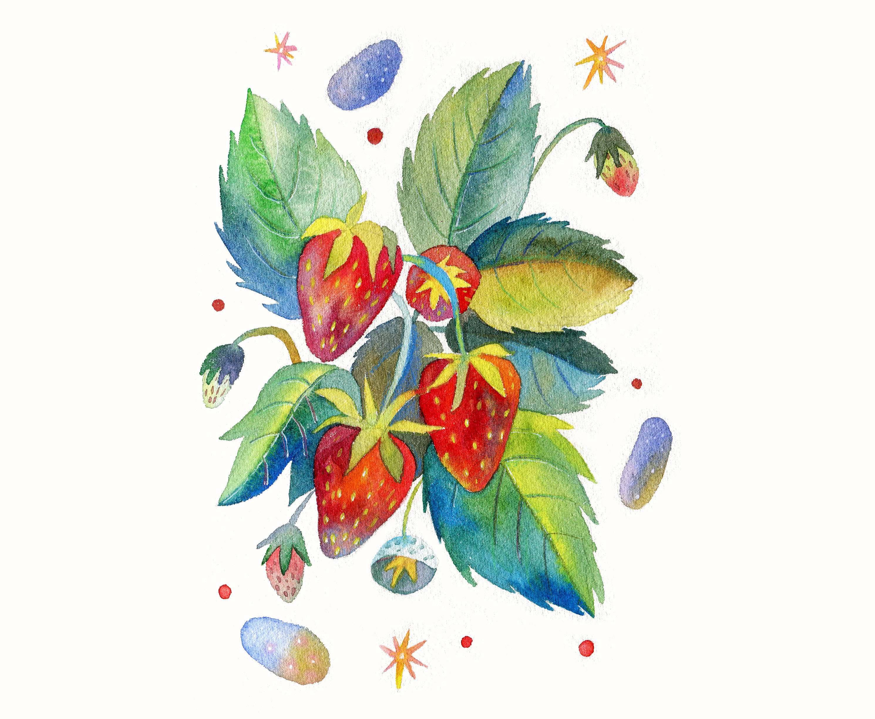 Summer watercolor — Изображение №2 — Иллюстрация на Dprofile