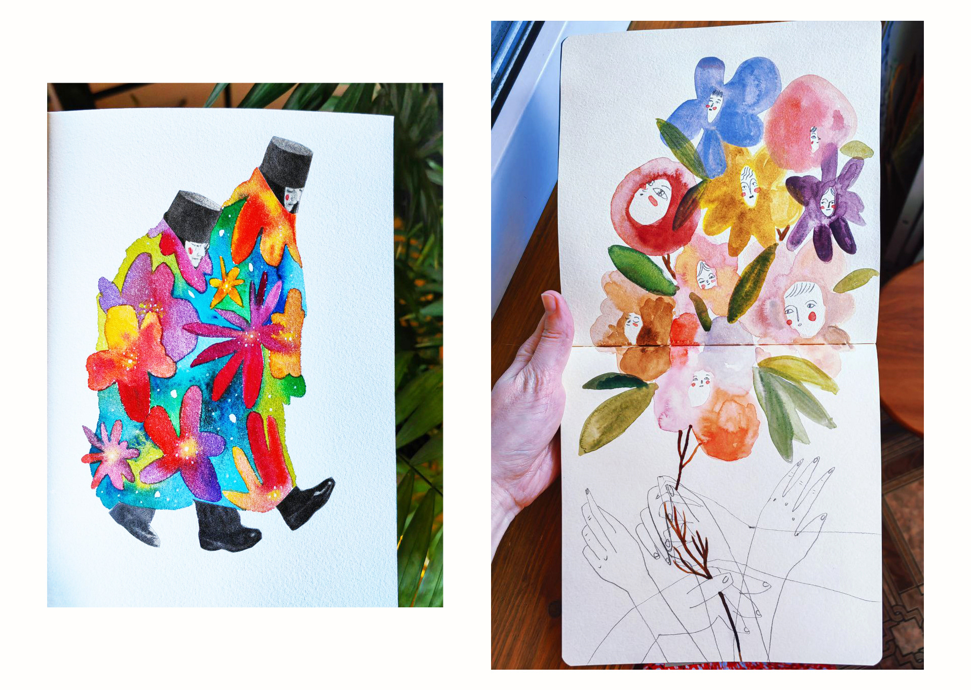 Summer watercolor — Изображение №14 — Иллюстрация на Dprofile