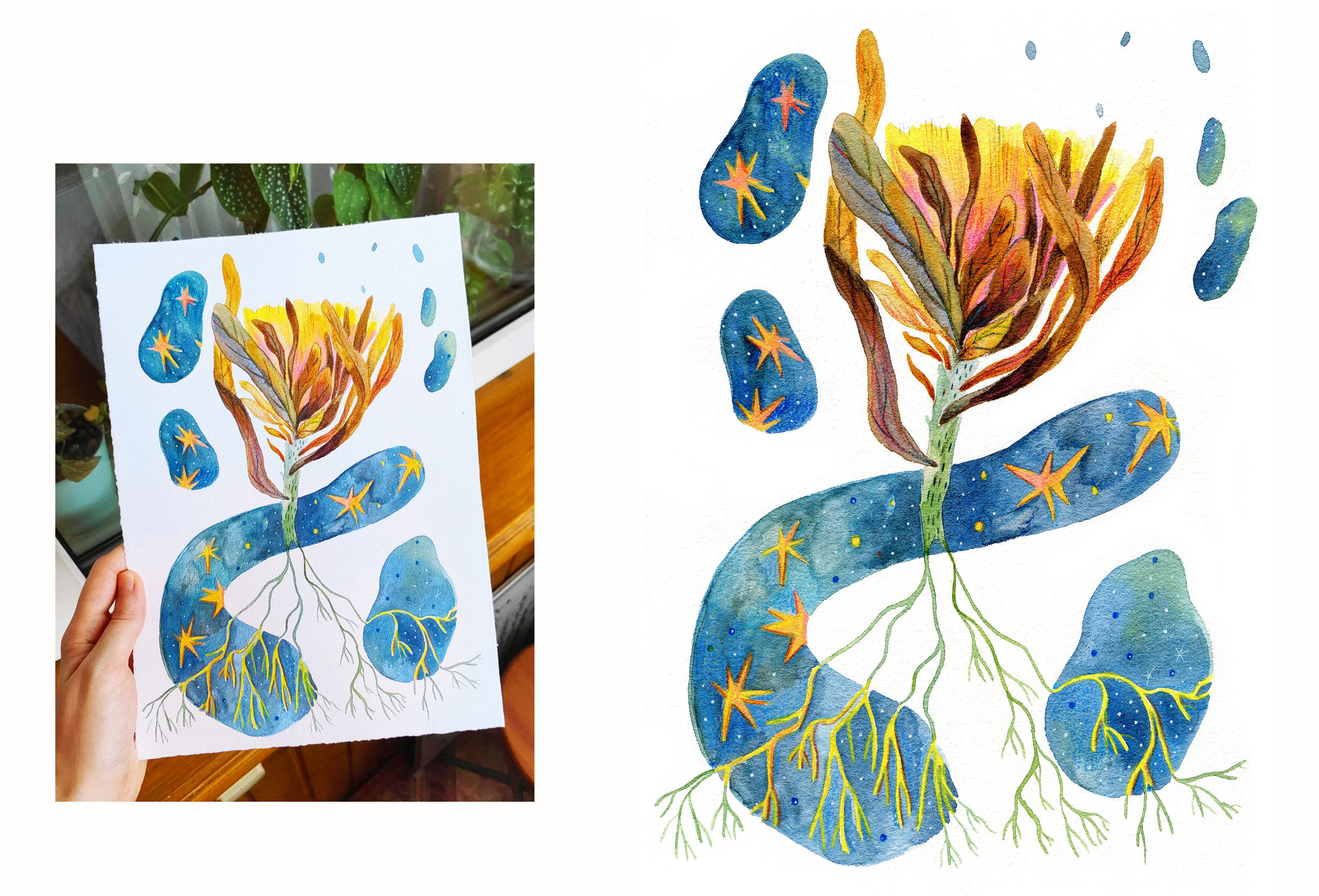 Summer watercolor — Изображение №9 — Иллюстрация на Dprofile