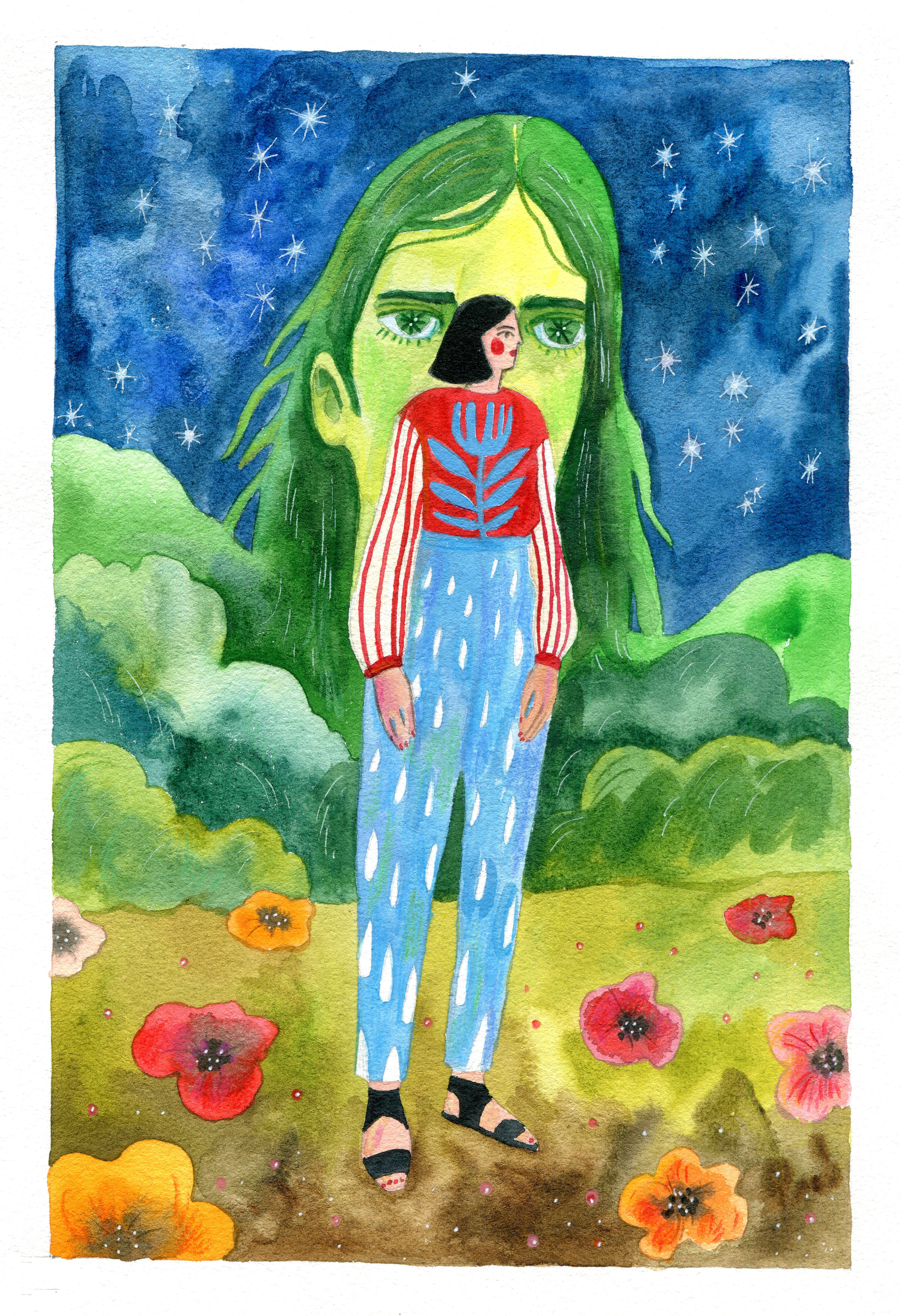 Summer watercolor — Изображение №8 — Иллюстрация на Dprofile