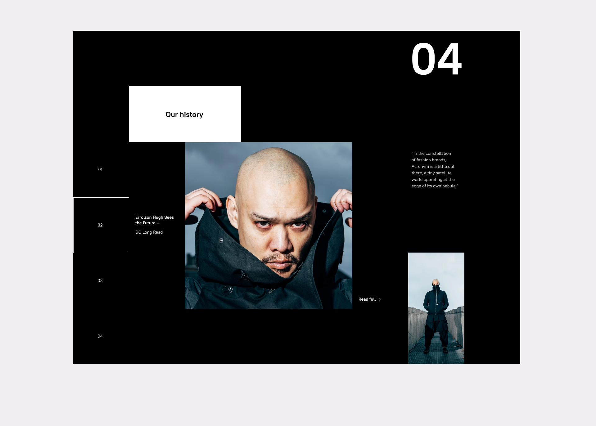 ACRONYM — Редизайн интернет магазина — Изображение №15 — Интерфейсы на Dprofile