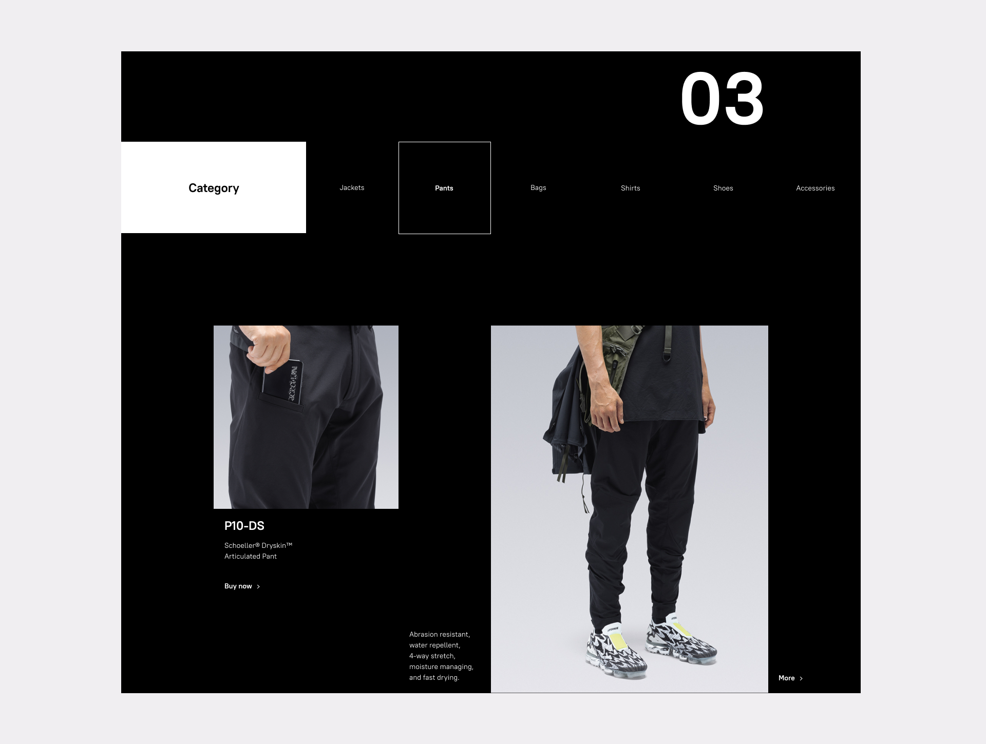 ACRONYM — Редизайн интернет магазина — Изображение №14 — Интерфейсы на Dprofile