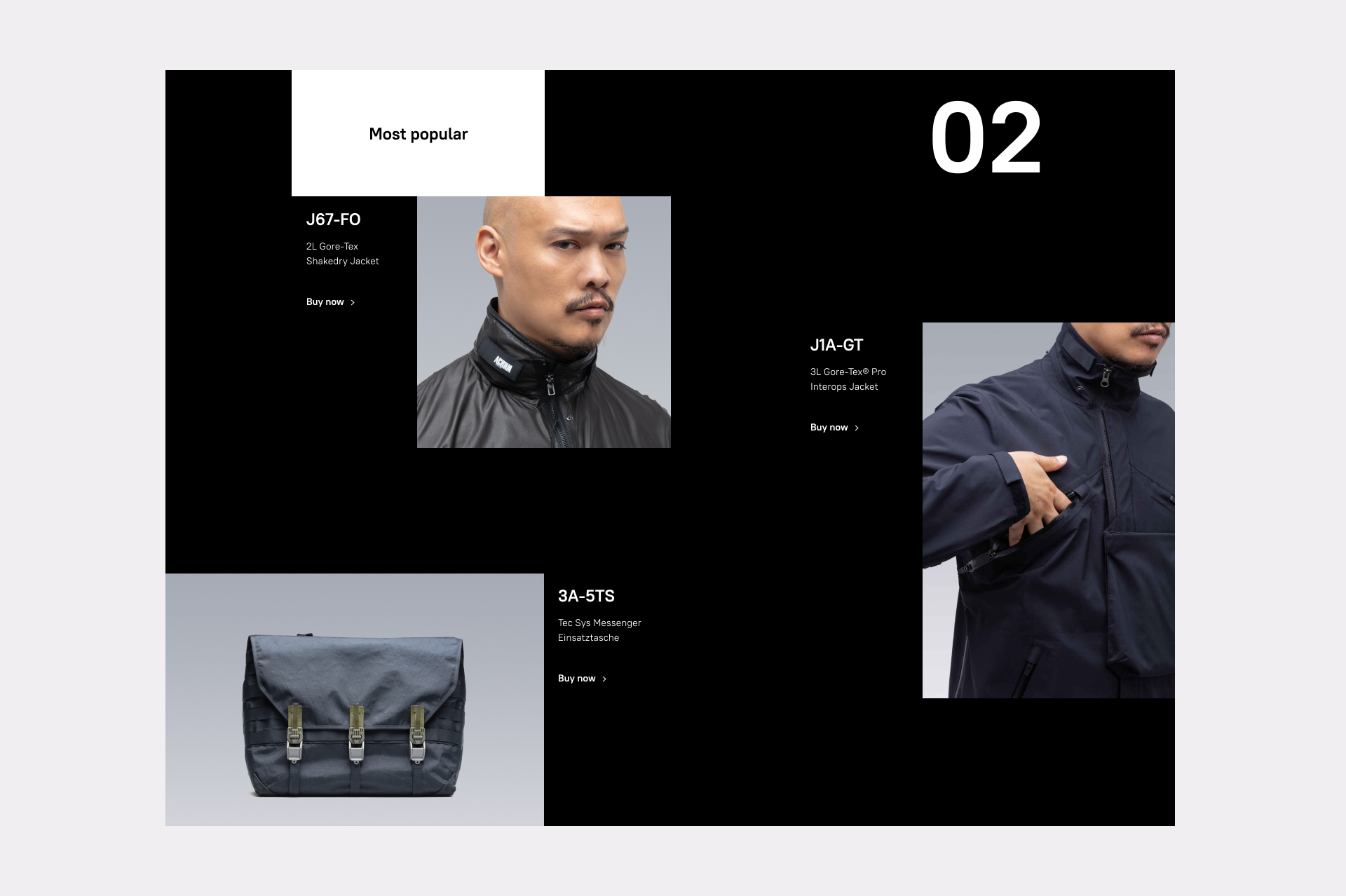 ACRONYM — Редизайн интернет магазина — Изображение №13 — Интерфейсы на Dprofile