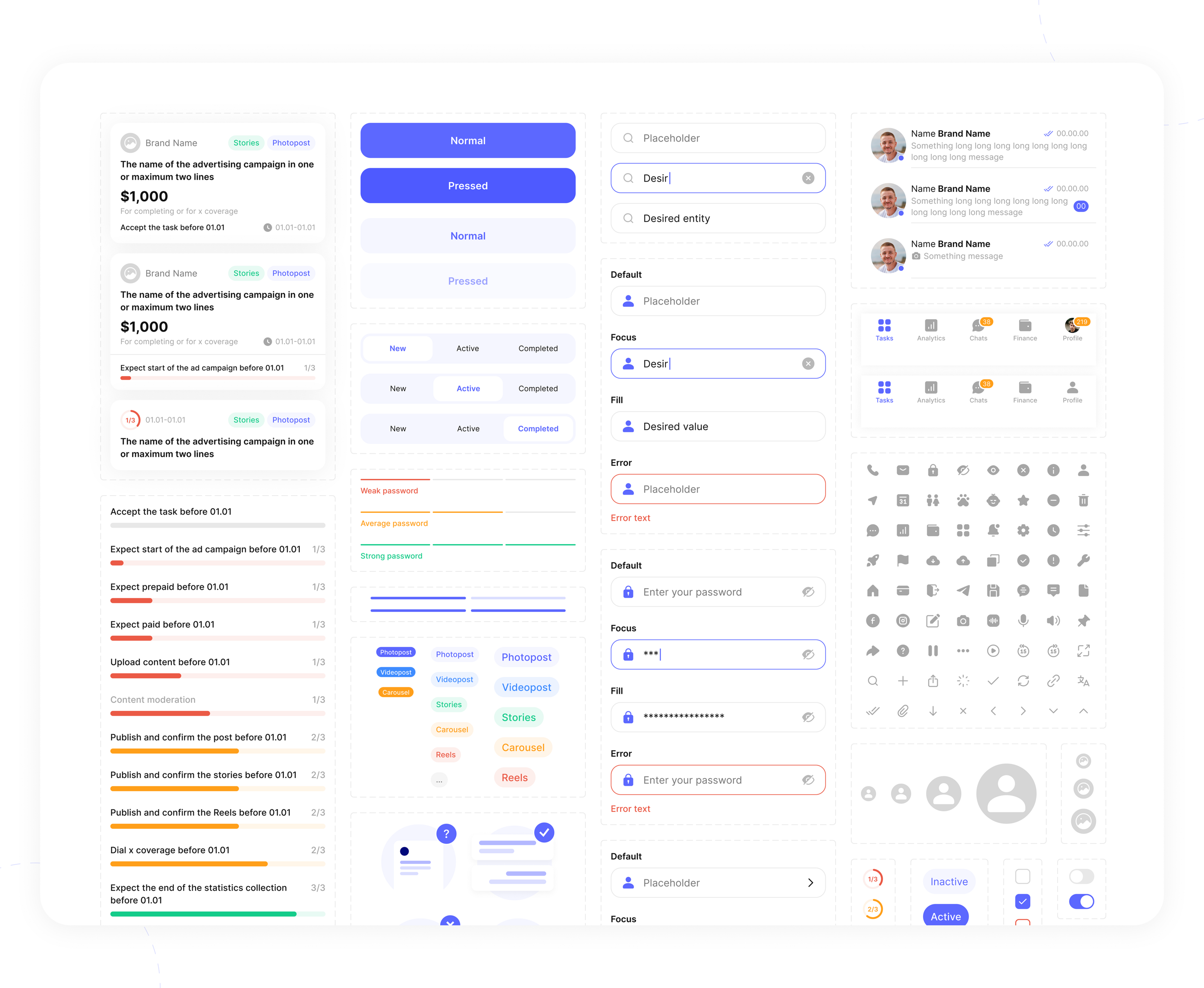 Influencer | Mobile App — Изображение №10 — Интерфейсы на Dprofile