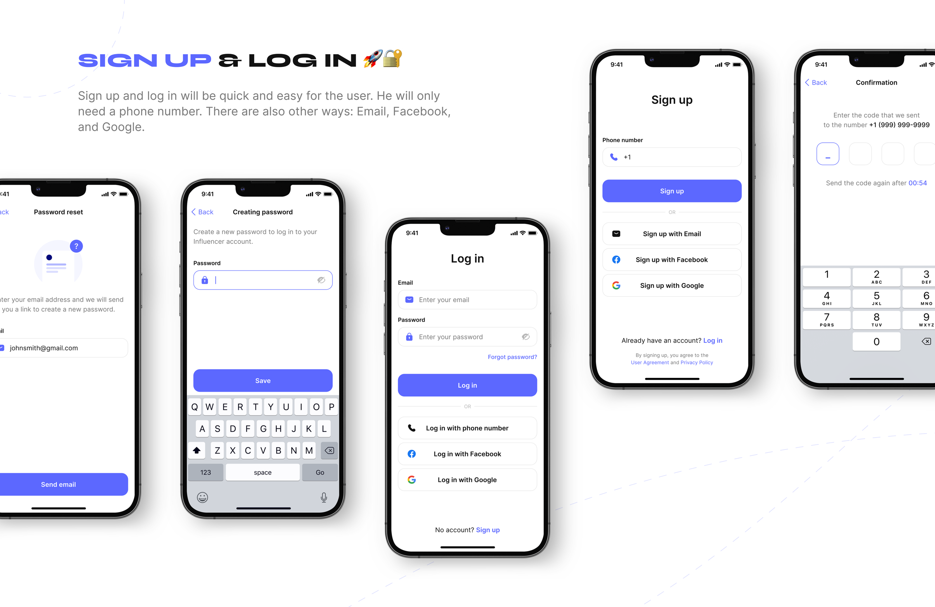 Influencer | Mobile App — Изображение №11 — Интерфейсы на Dprofile