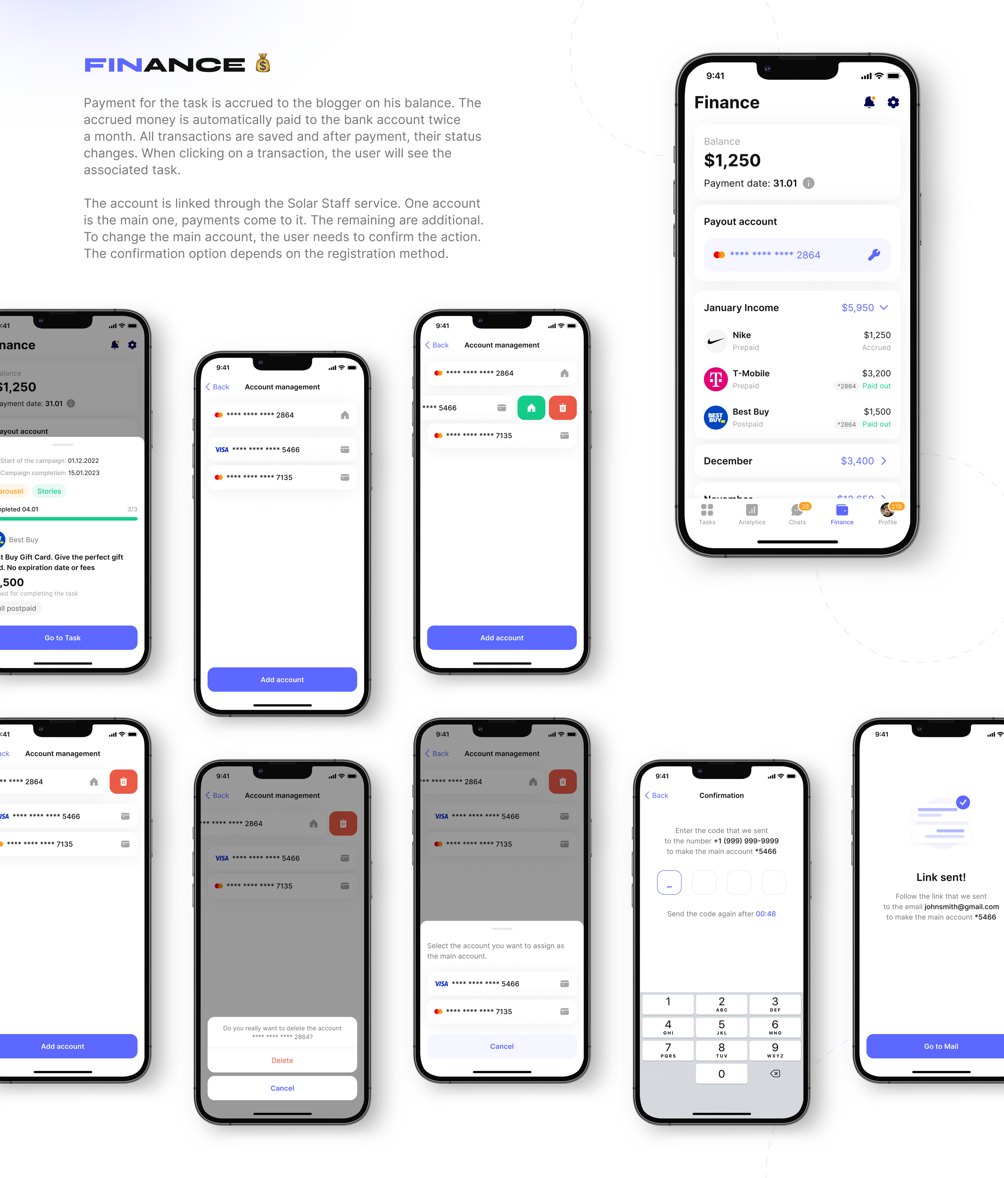 Influencer | Mobile App — Изображение №21 — Интерфейсы на Dprofile