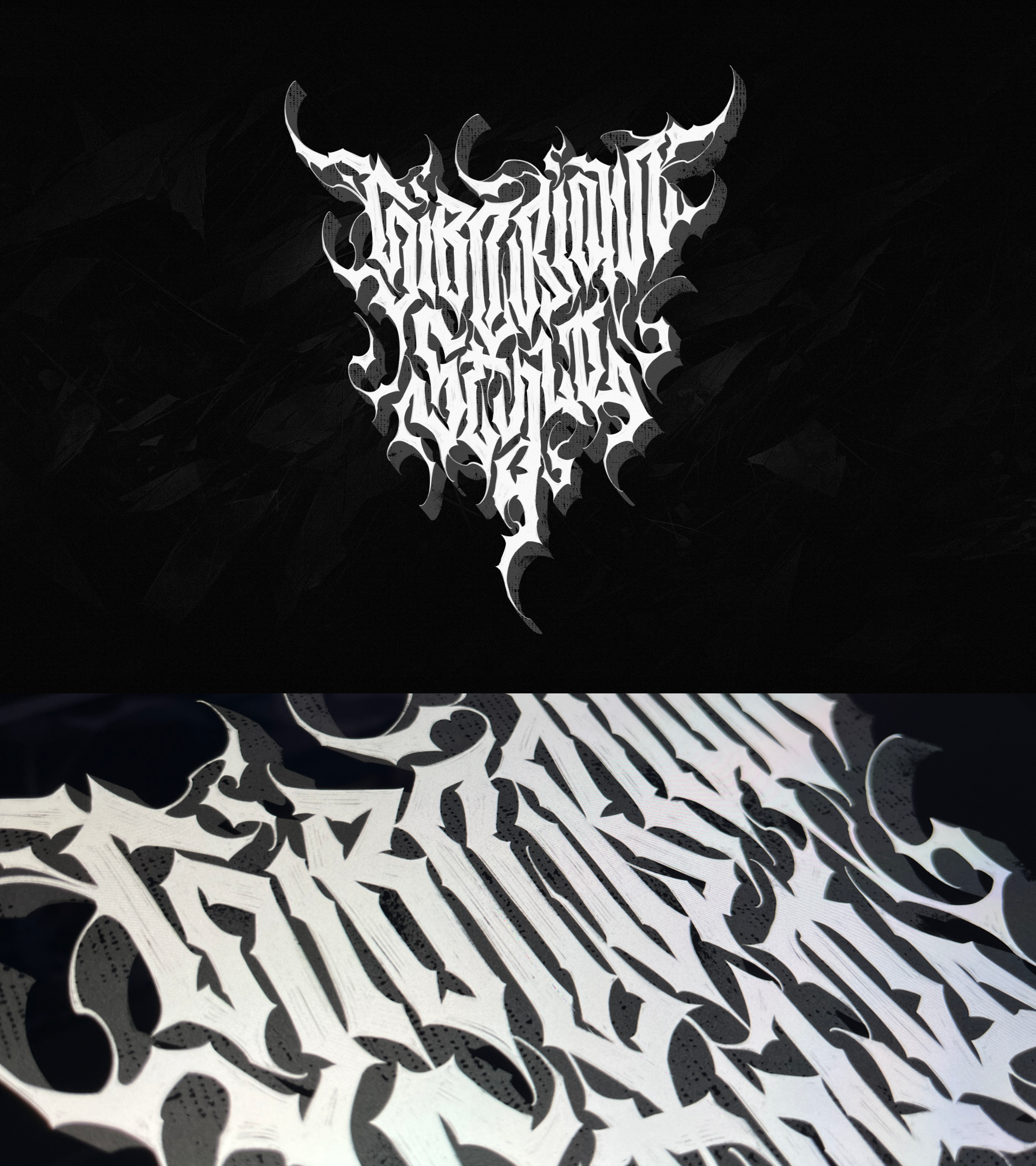 Dark Lettering & Calligraphy collection part 3 — Изображение №29 — Графика на Dprofile