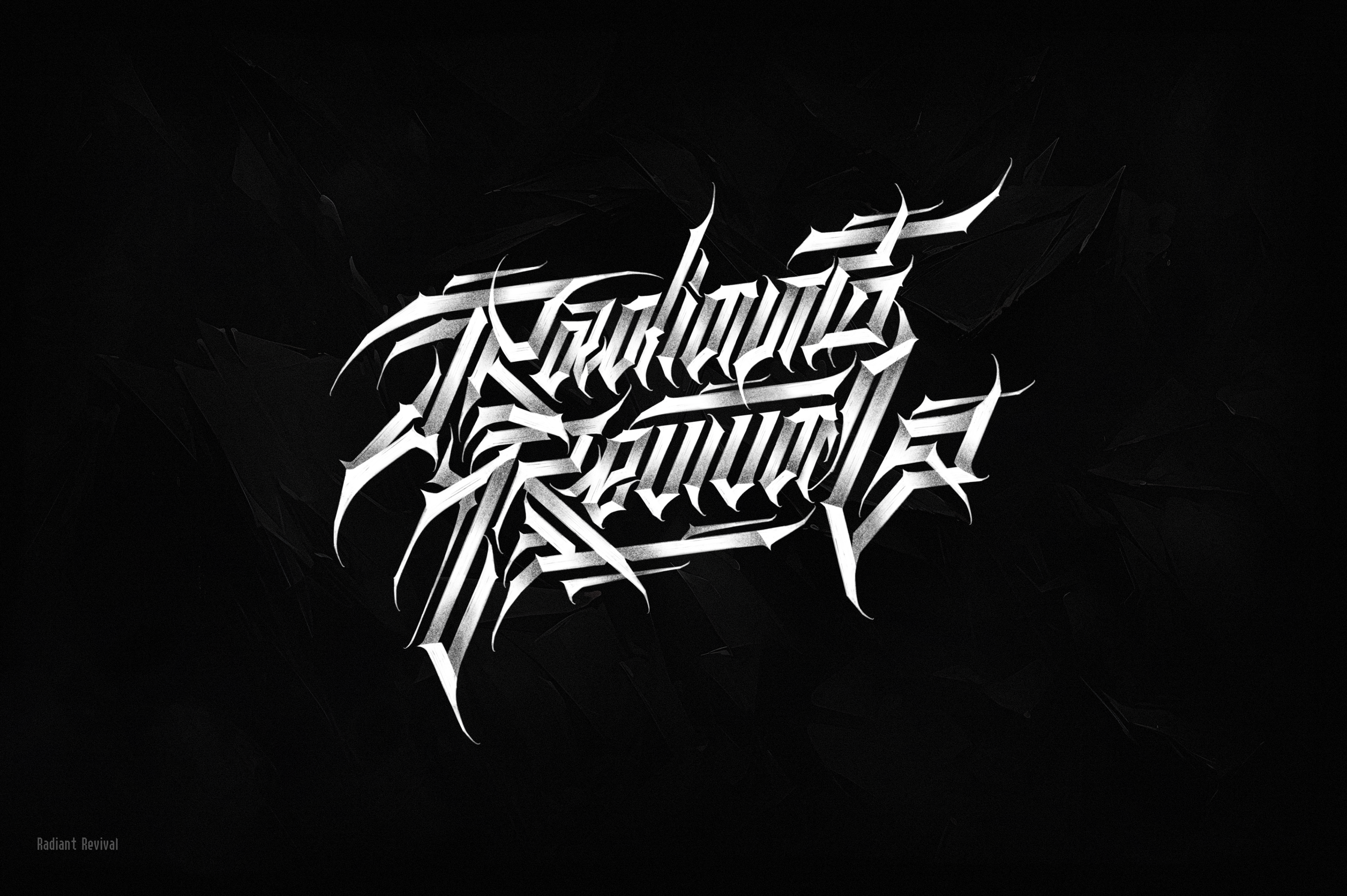 Dark Lettering & Calligraphy collection — Изображение №3 — Графика на Dprofile