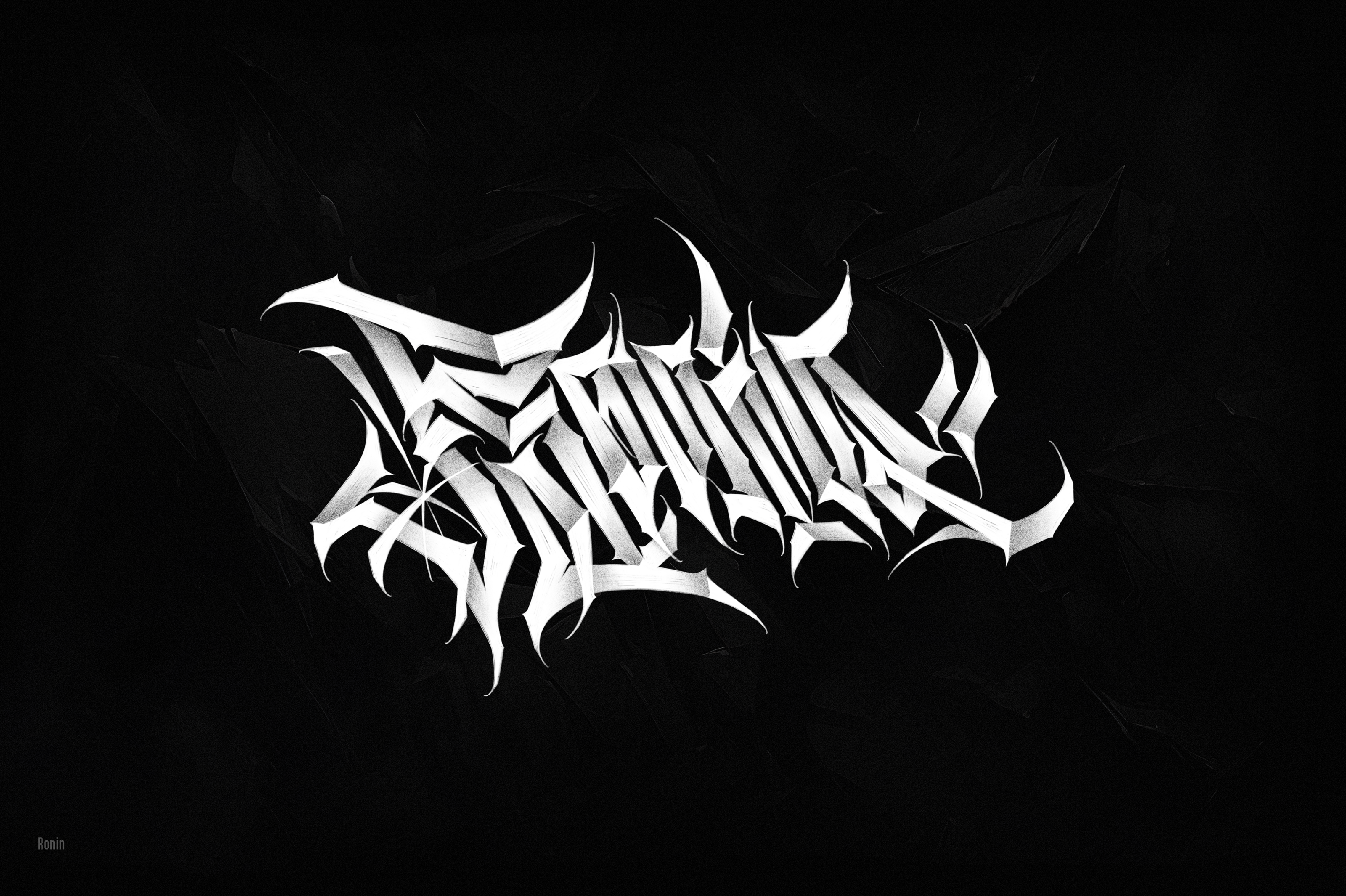 Dark Lettering & Calligraphy collection — Изображение №8 — Графика на Dprofile