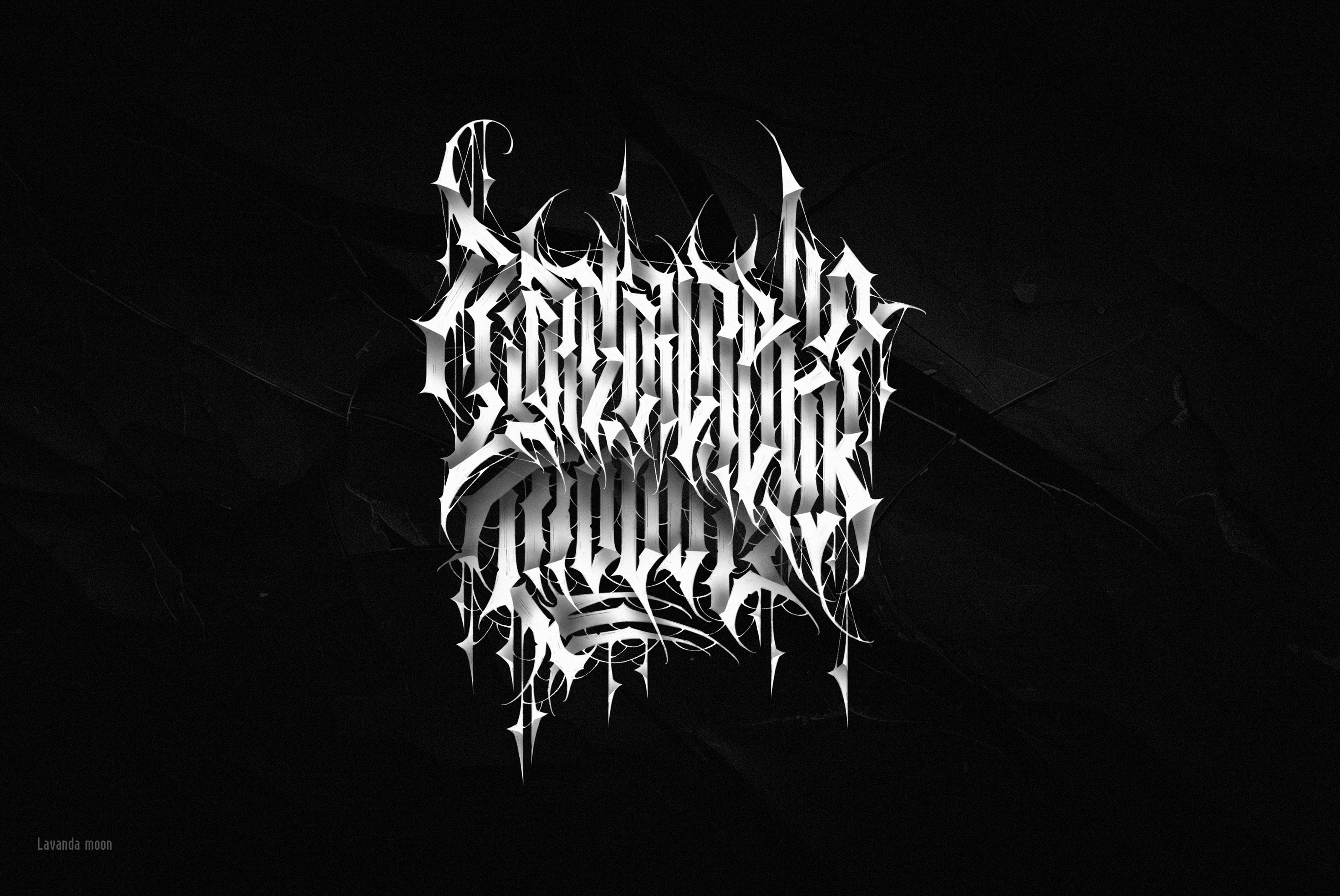 Dark Lettering & Calligraphy collection part 2 — Изображение №16 — Графика на Dprofile