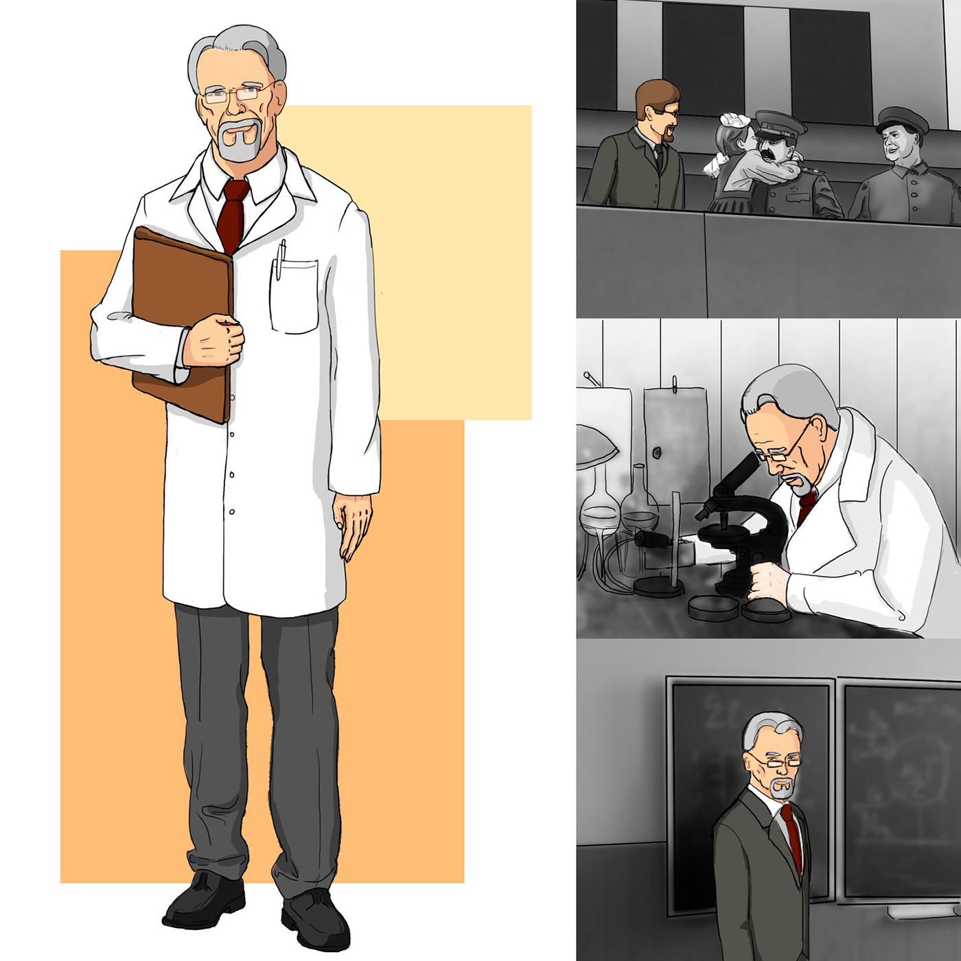 Будни Учёных — Изображение №8 — Иллюстрация, Графика на Dprofile