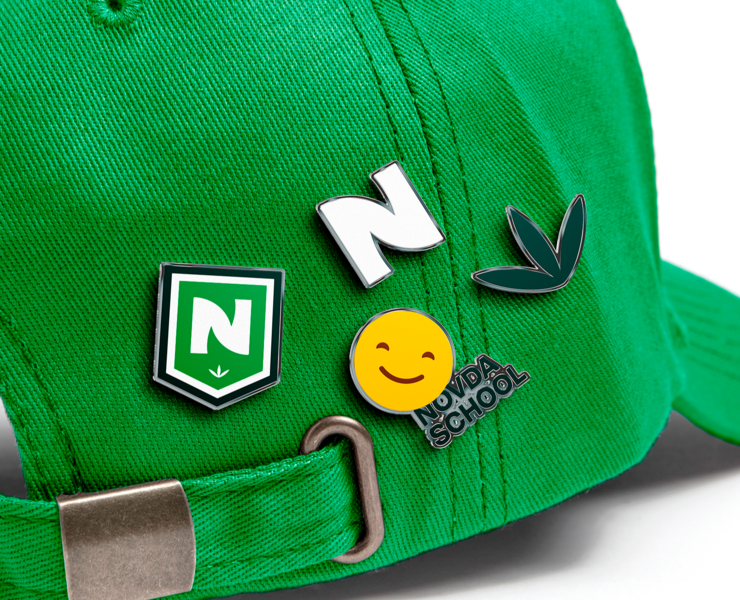 NOVDA SCHOOL | Brand identity на Dprofile