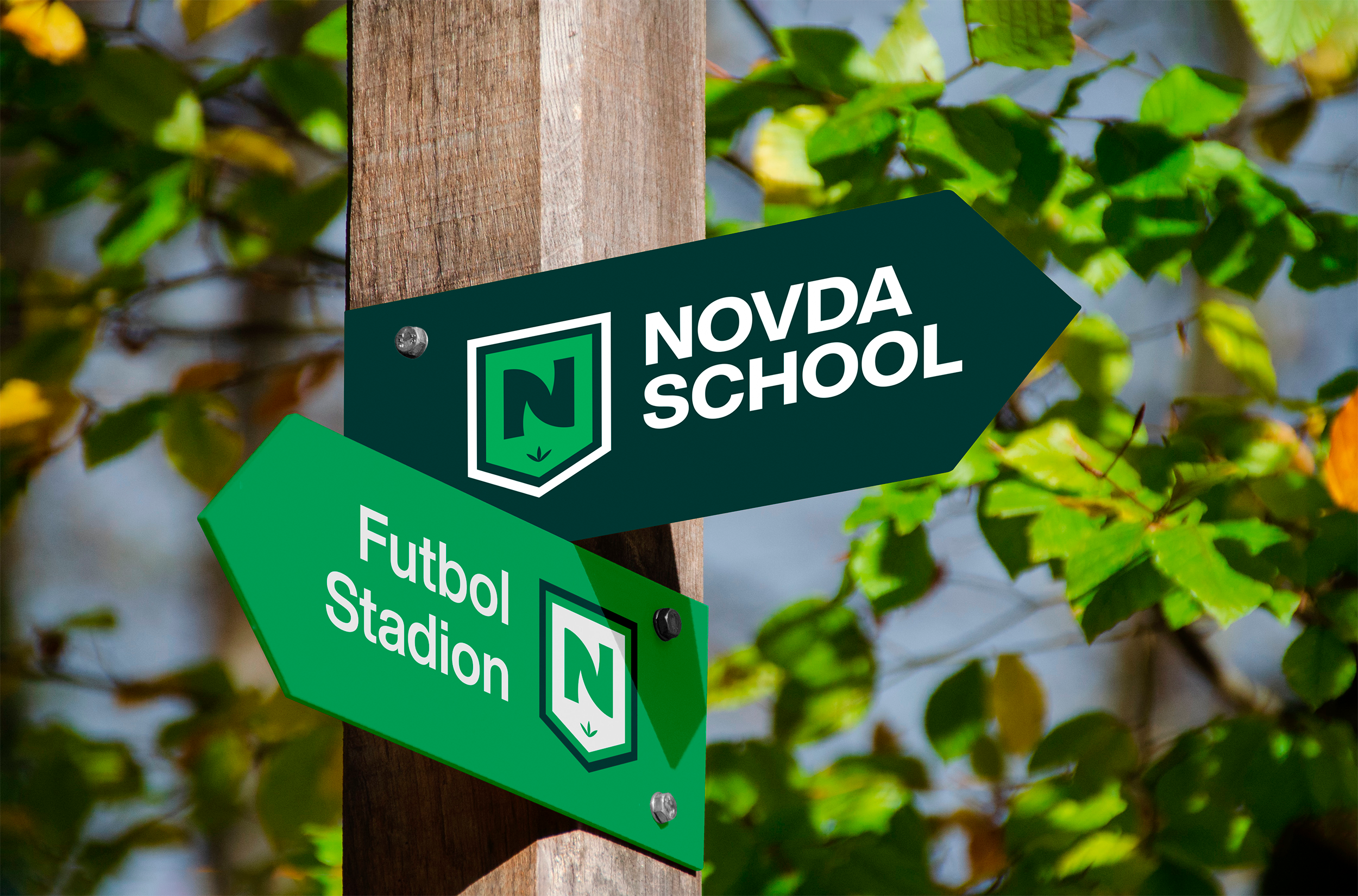NOVDA SCHOOL | Brand identity — Изображение №1 — Брендинг на Dprofile