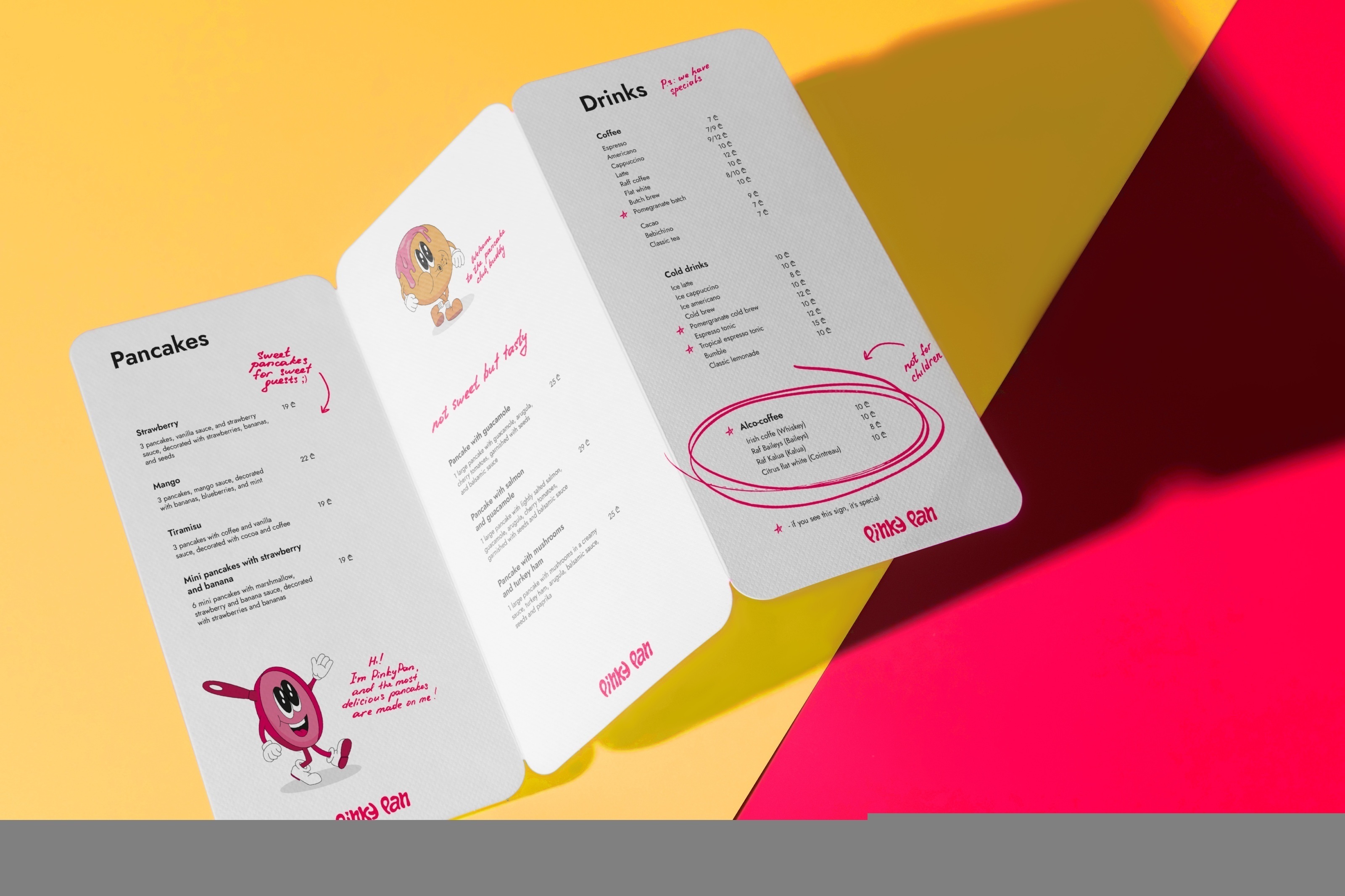 Pinky Pan | Фирменный стиль — Изображение №12 — Брендинг, Графика на Dprofile
