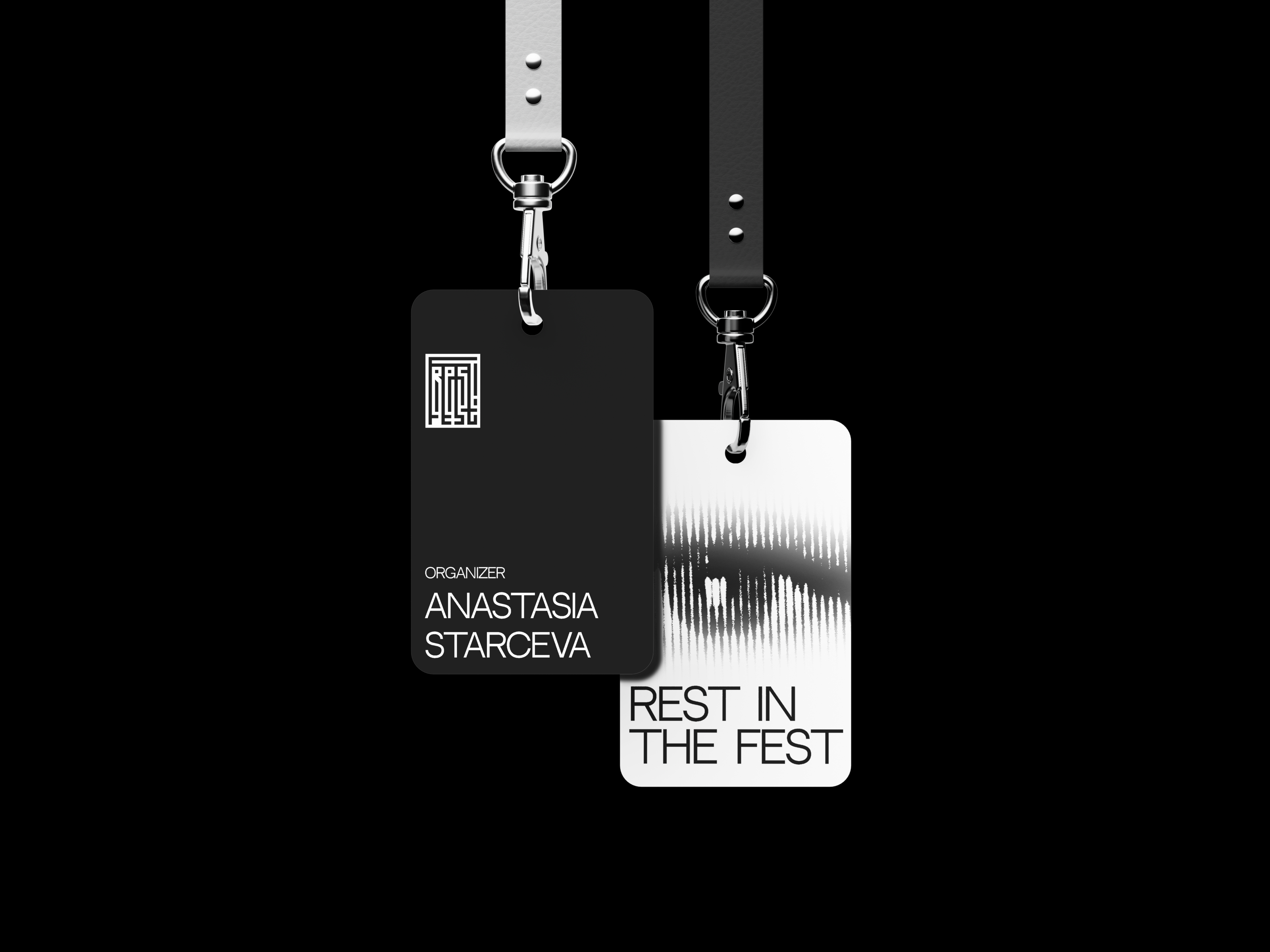 REST FEST | Aйдентика техно-фестиваля — Изображение №5 — Графика на Dprofile