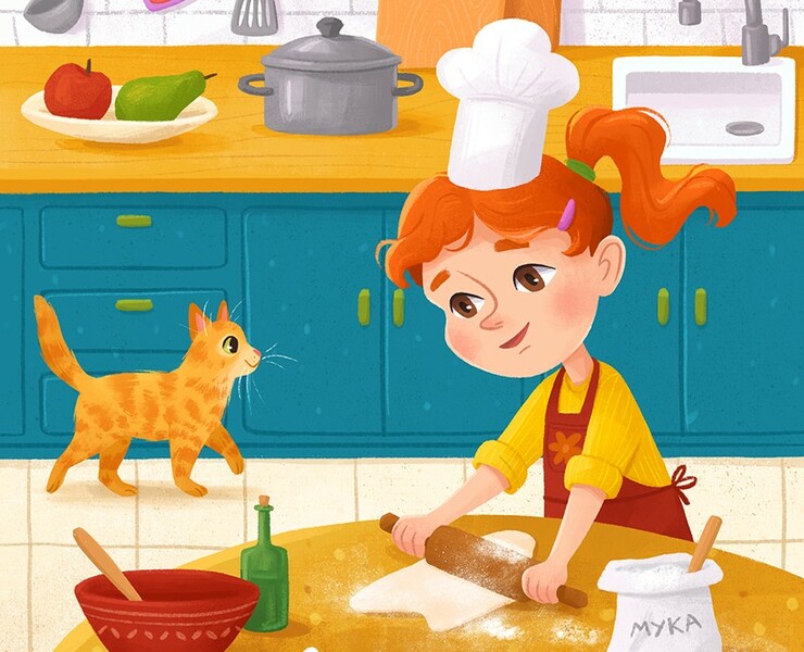 Пазлы профессии для детей — Иллюстрация на Dprofile