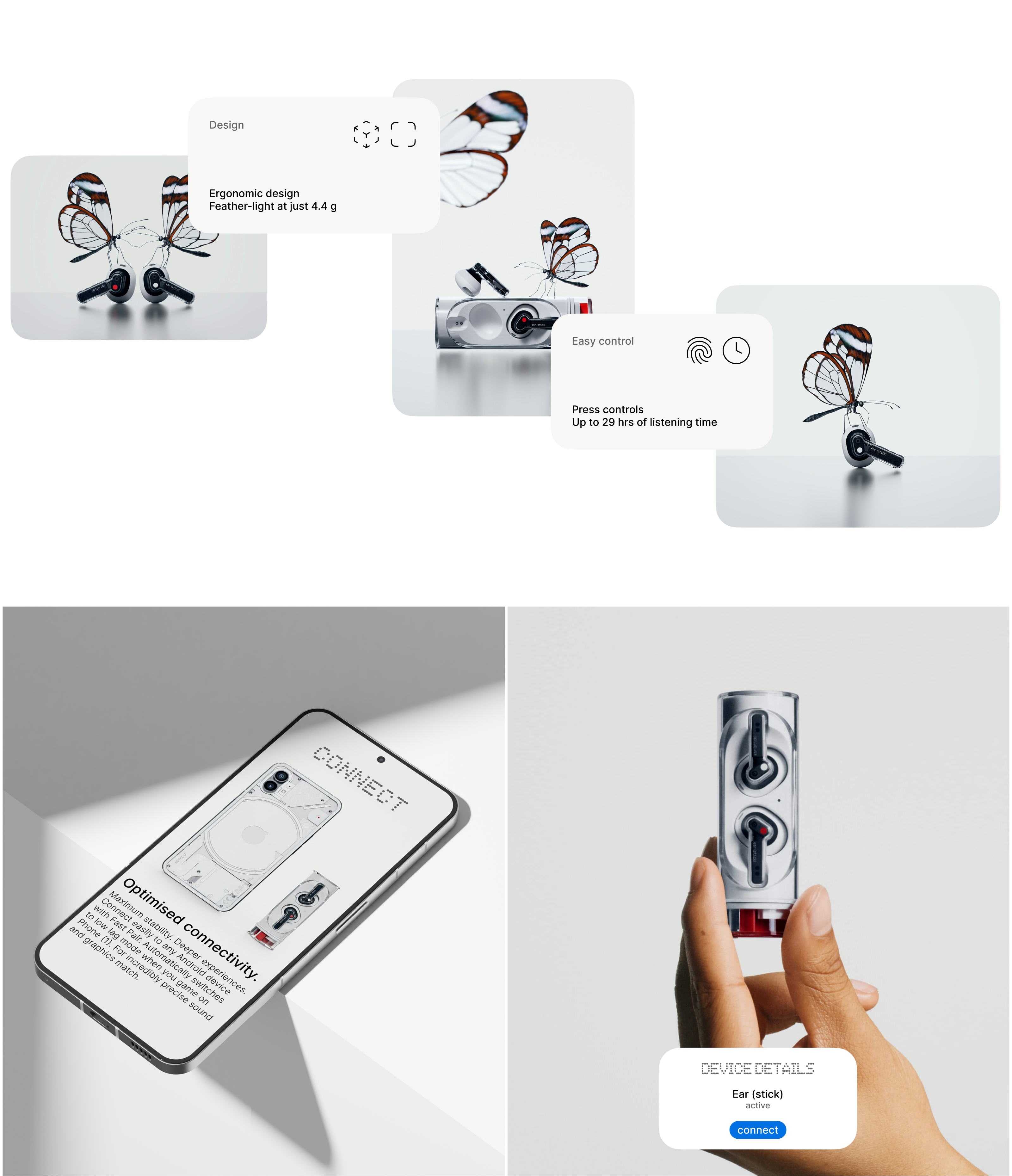 Nothing Ear stick — Изображение №6 — Интерфейсы на Dprofile