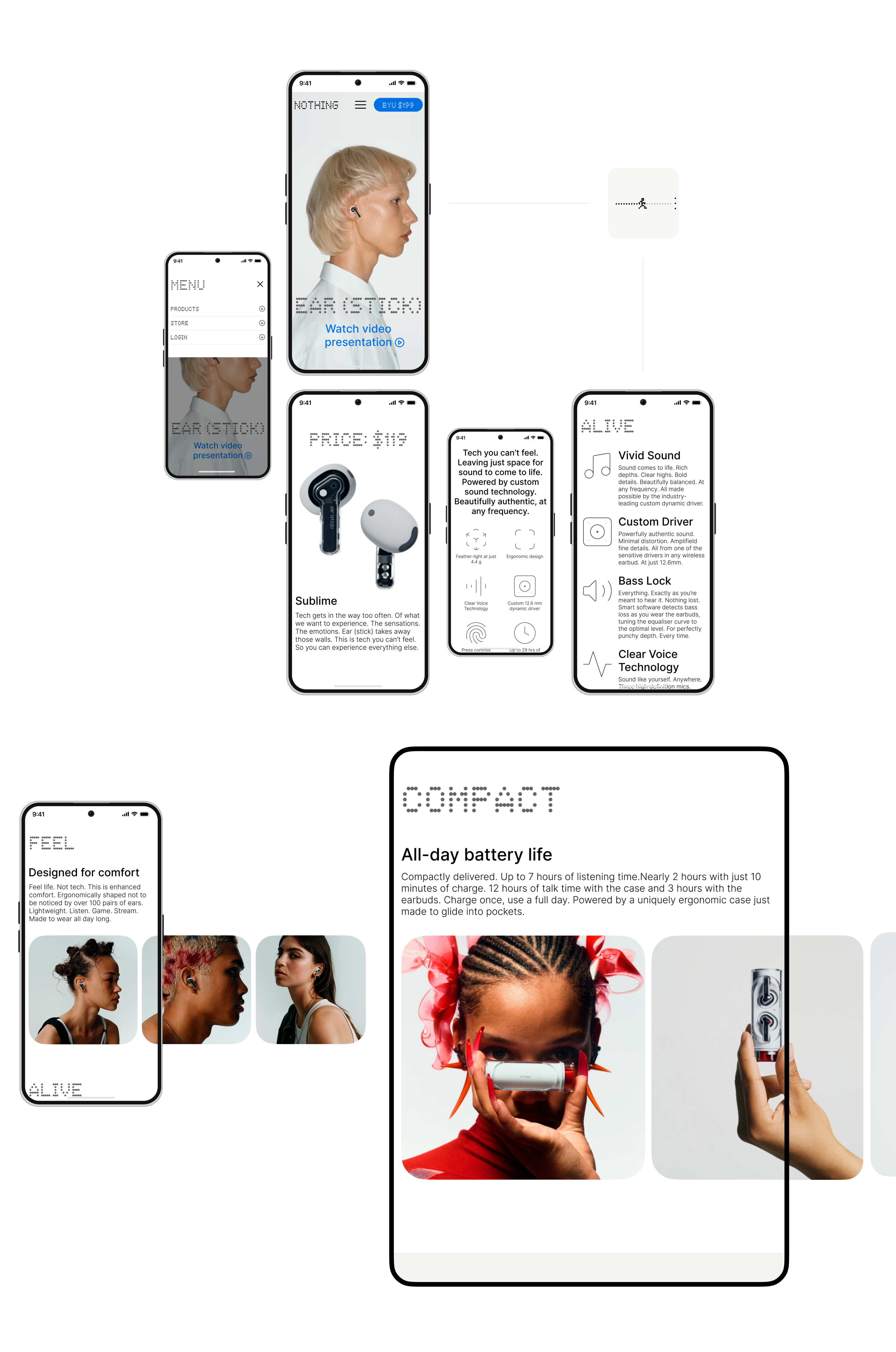 Nothing Ear stick — Изображение №3 — Интерфейсы на Dprofile