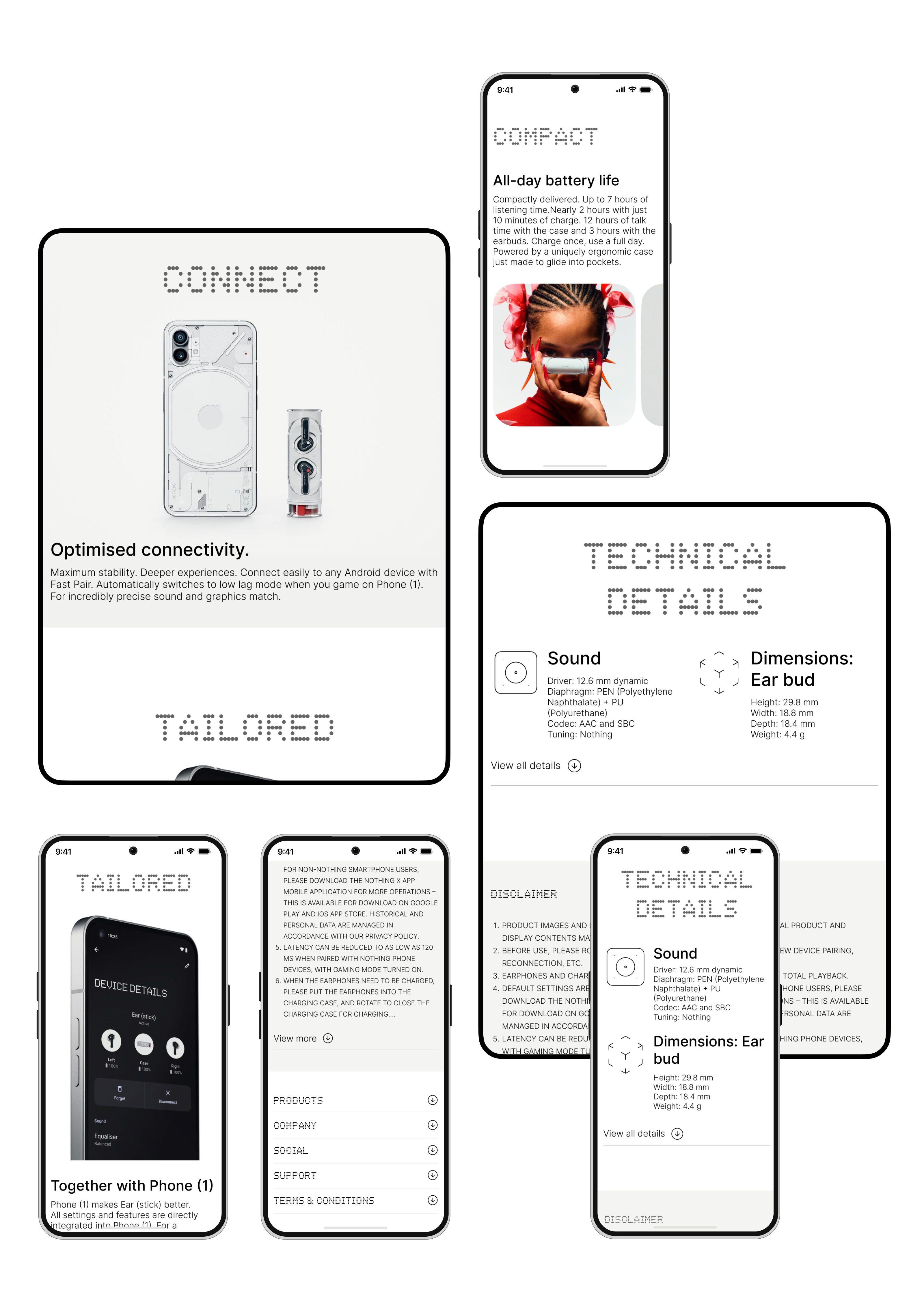 Nothing Ear stick — Изображение №7 — Интерфейсы на Dprofile