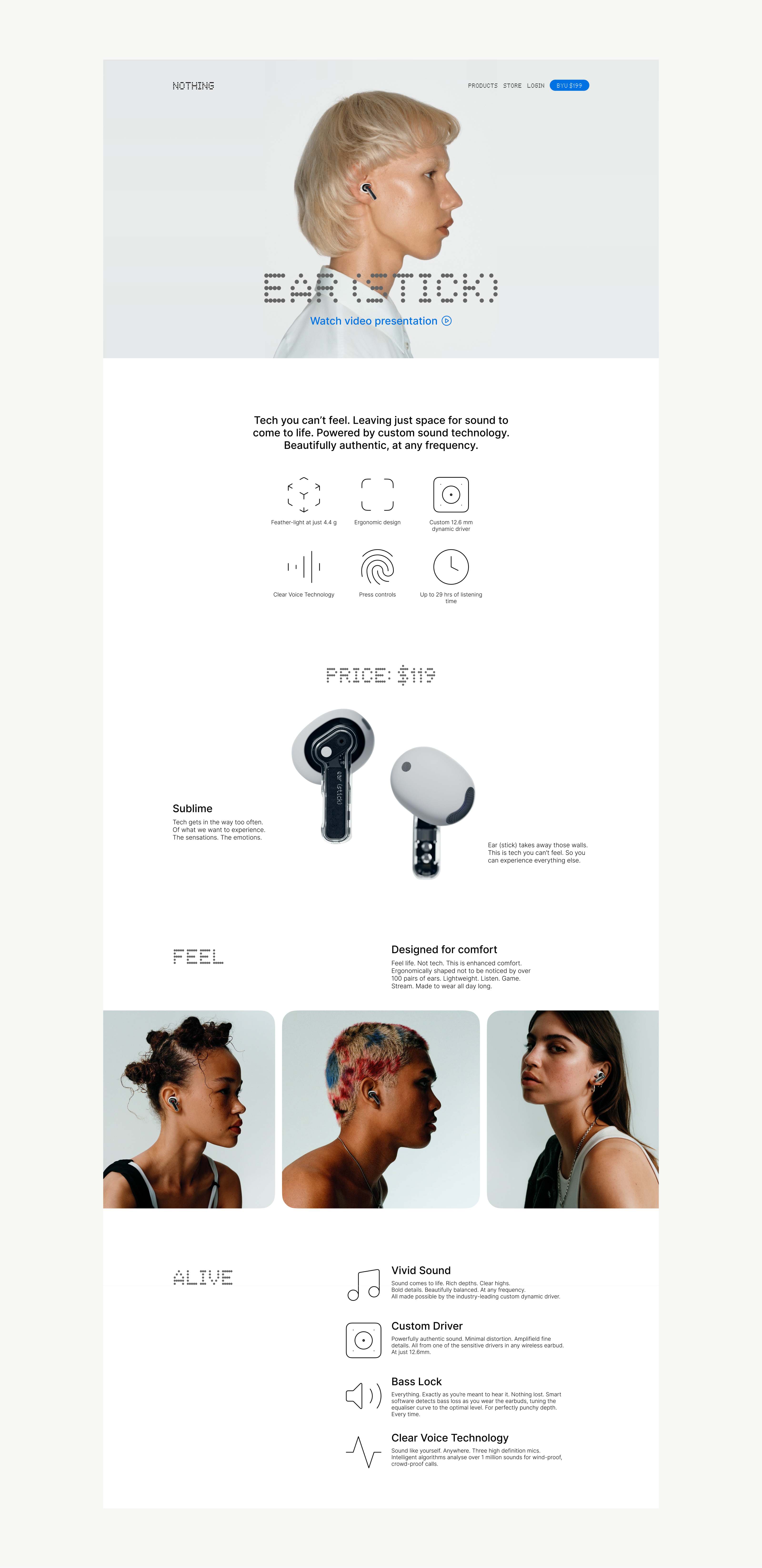 Nothing Ear stick — Изображение №2 — Интерфейсы на Dprofile