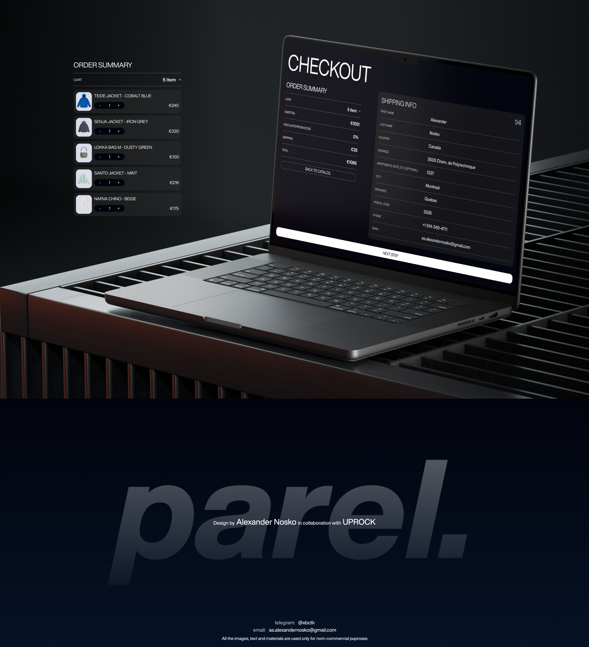Parel. Интернет-магазин одежды — Изображение №19 — Интерфейсы на Dprofile