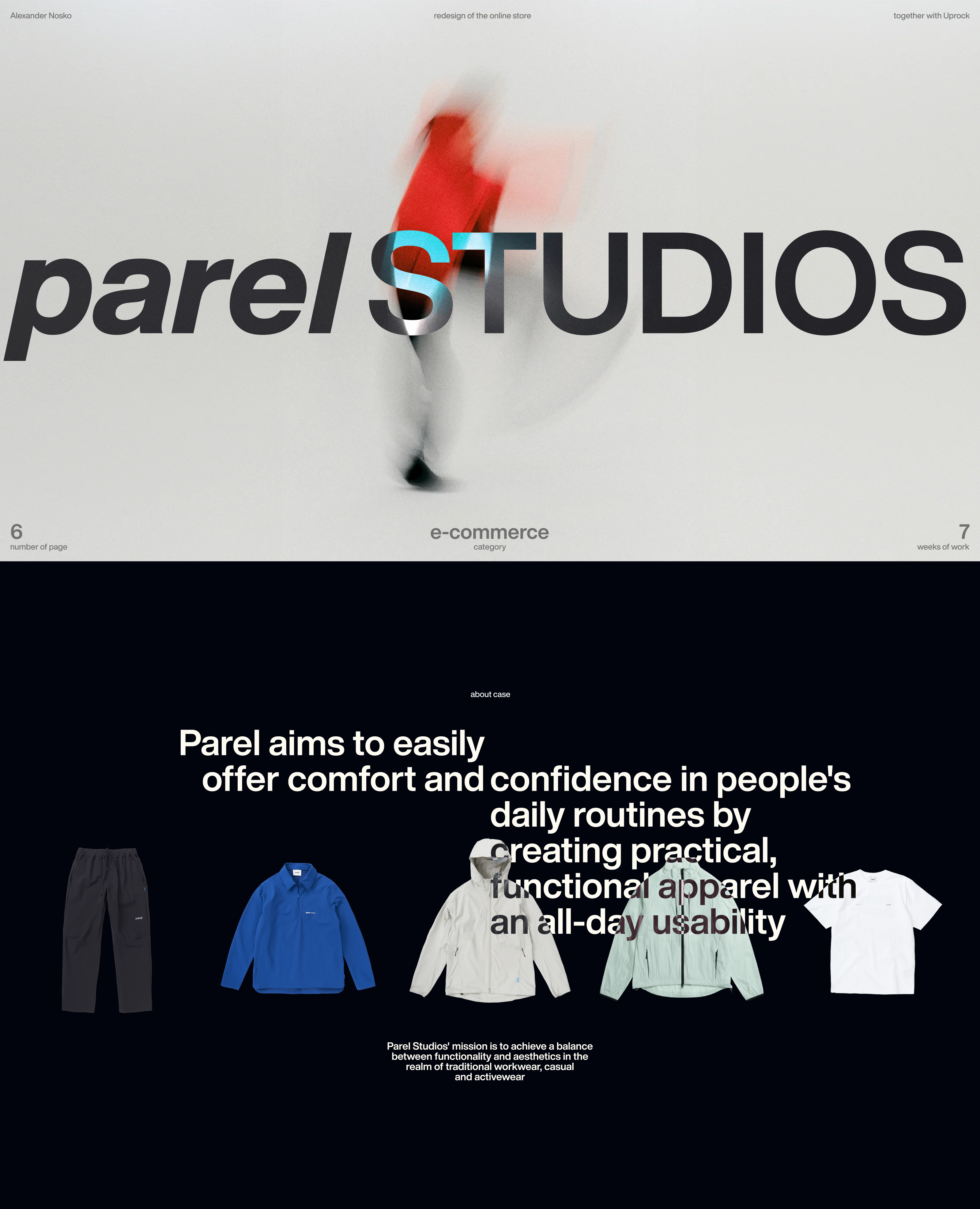 Parel. Интернет-магазин одежды — Изображение №1 — Интерфейсы на Dprofile