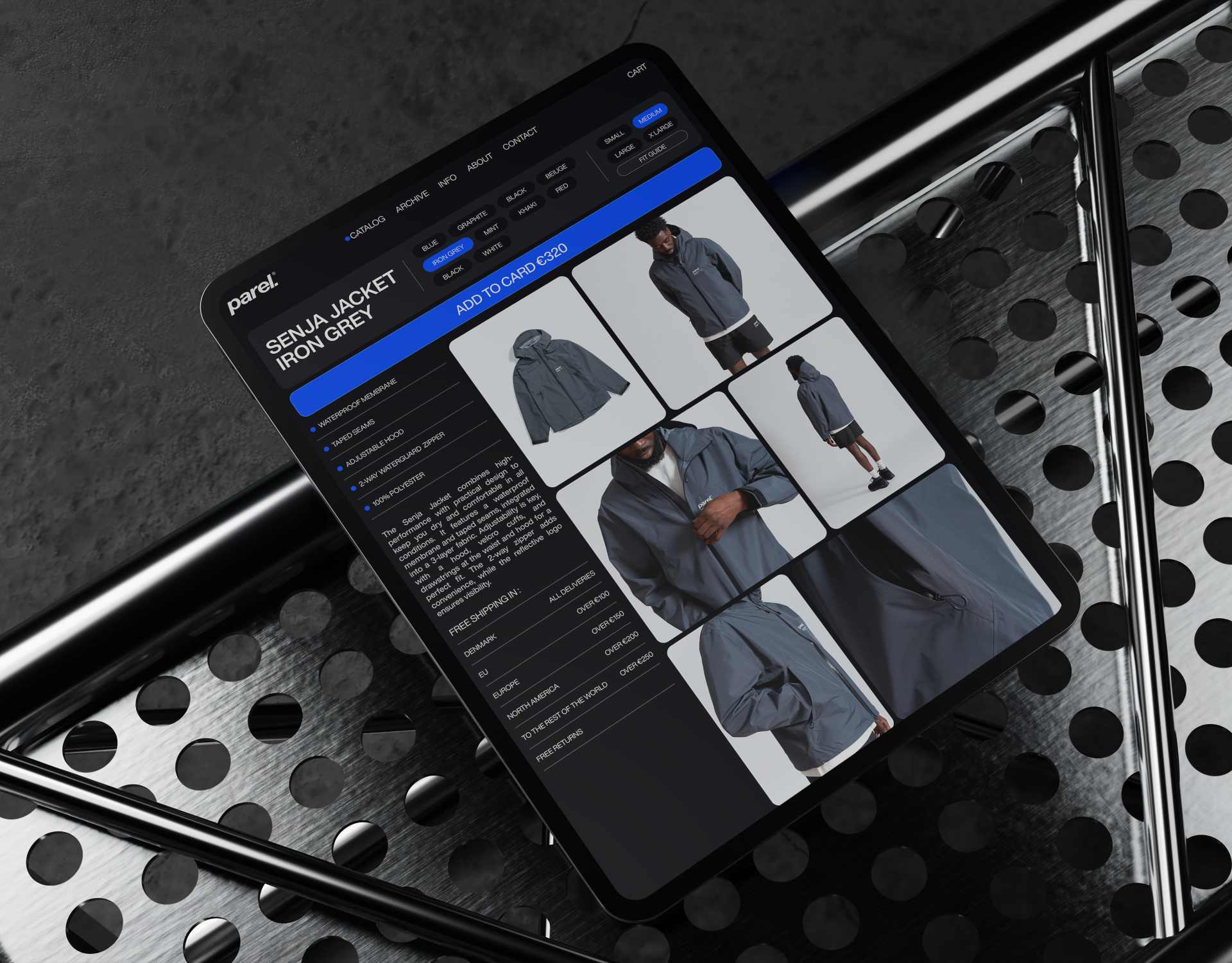 Parel. Интернет-магазин одежды — Изображение №7 — Интерфейсы на Dprofile