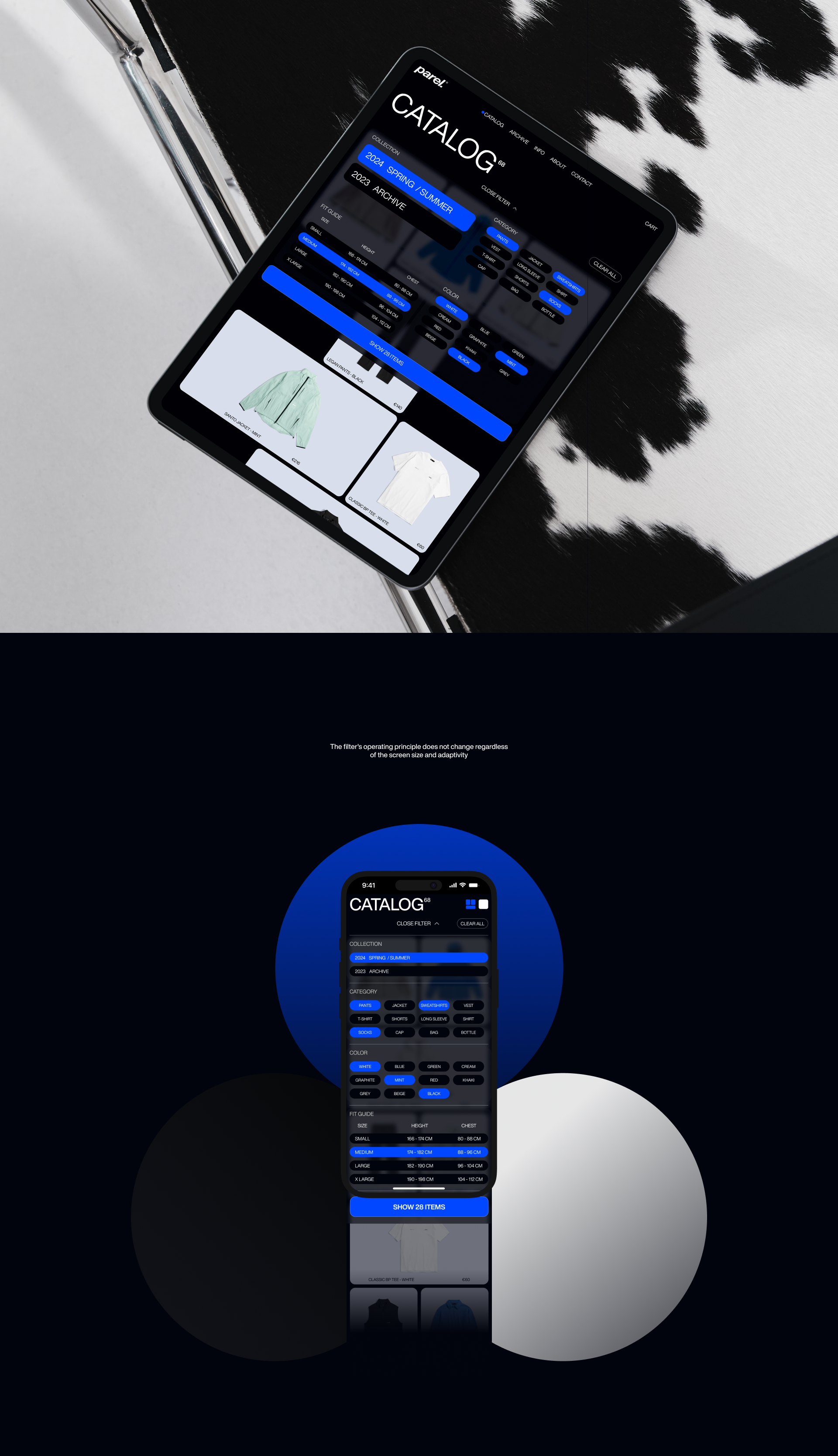 Parel. Интернет-магазин одежды — Изображение №12 — Интерфейсы на Dprofile