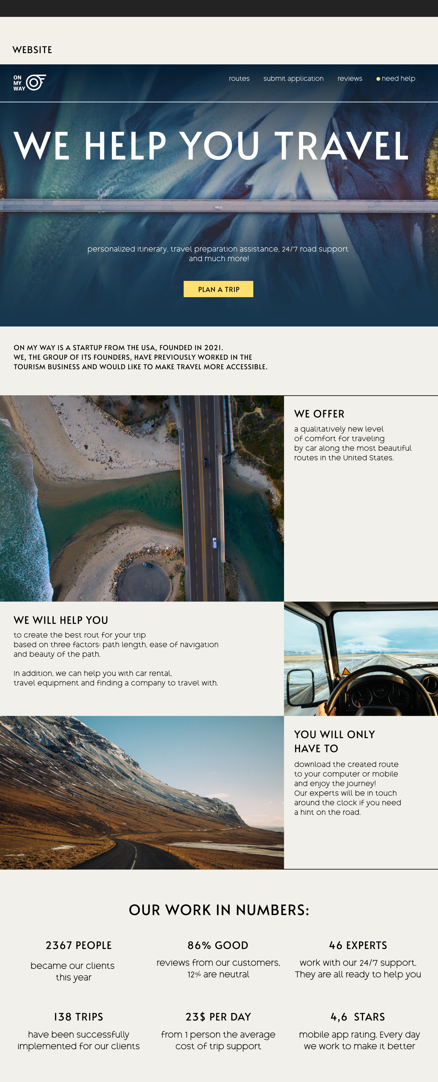 Brand identity for a travel startup — Изображение №5 — Интерфейсы, Брендинг на Dprofile
