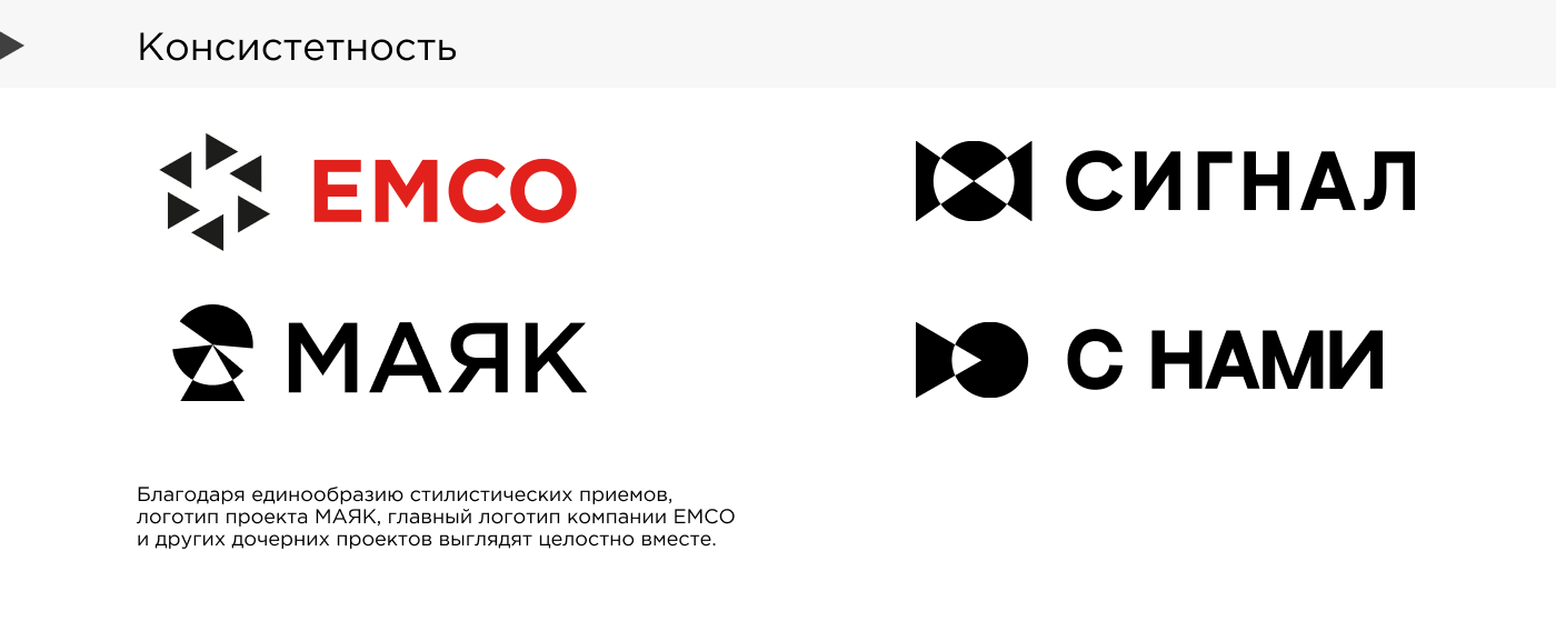 Logo for the EMCO company project — Изображение №5 — Брендинг на Dprofile