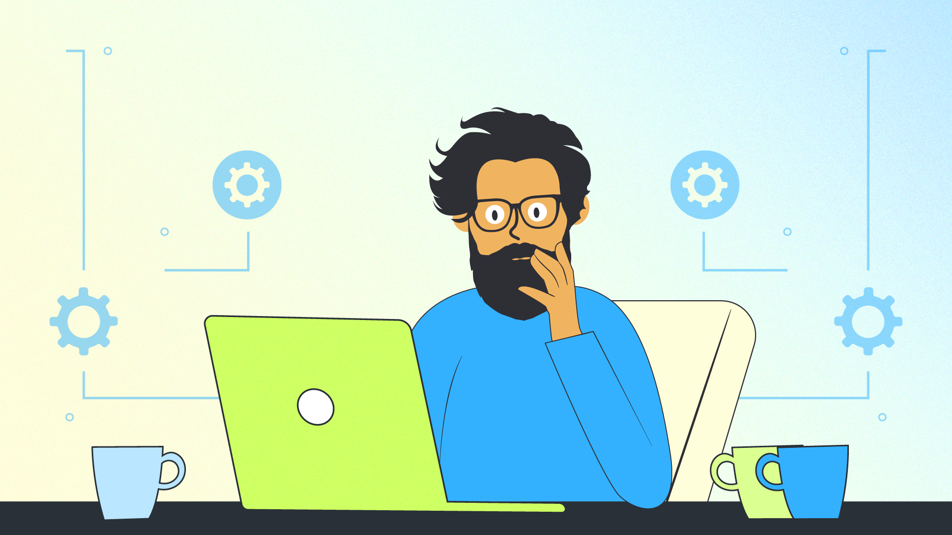 Дизайн персонажа. Иллюстрации для статей по программированию — Изображение №7 — Иллюстрация, Маркетинг на Dprofile