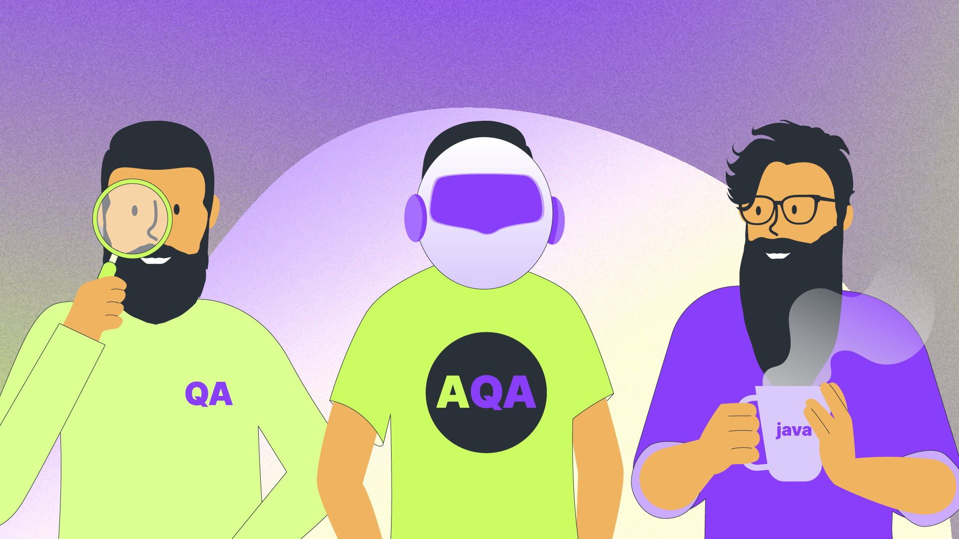 Дизайн персонажа. Иллюстрации для статей по программированию — Изображение №1 — Иллюстрация, Маркетинг на Dprofile