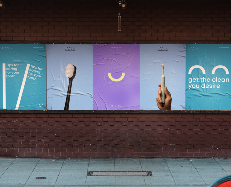 tooth- логотип и айдентика бренда — Брендинг на Dprofile