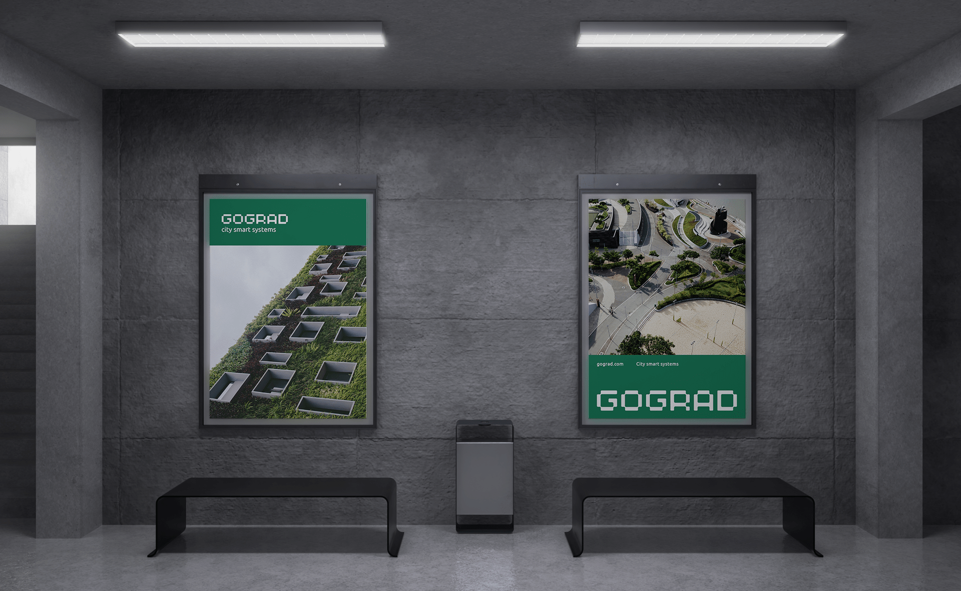 GOGRAD | City smart systems — Изображение №8 — Брендинг, Графика на Dprofile