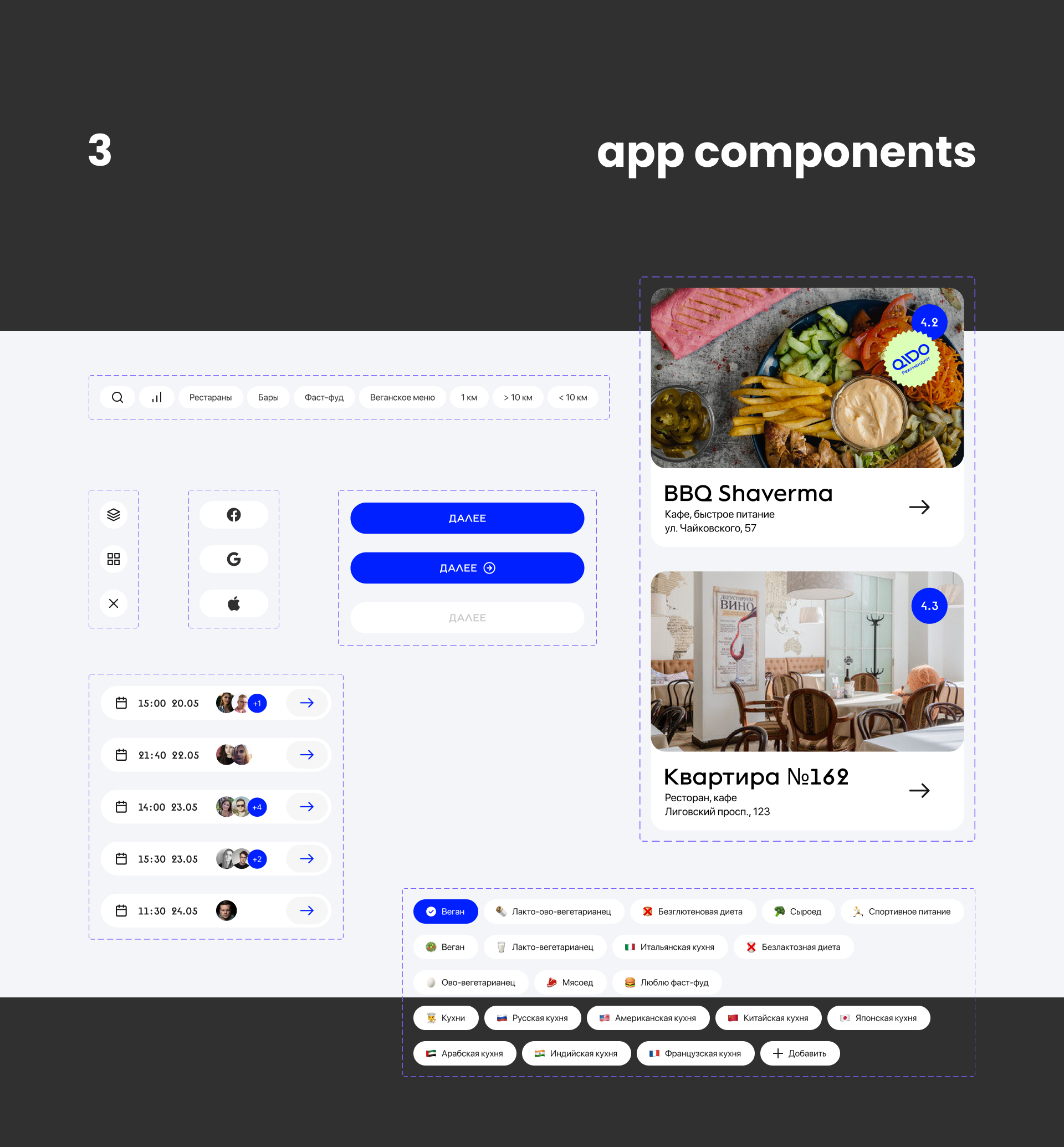 QIDO | Application for organizing meetings — Изображение №15 — Интерфейсы, Брендинг, Графика на Dprofile