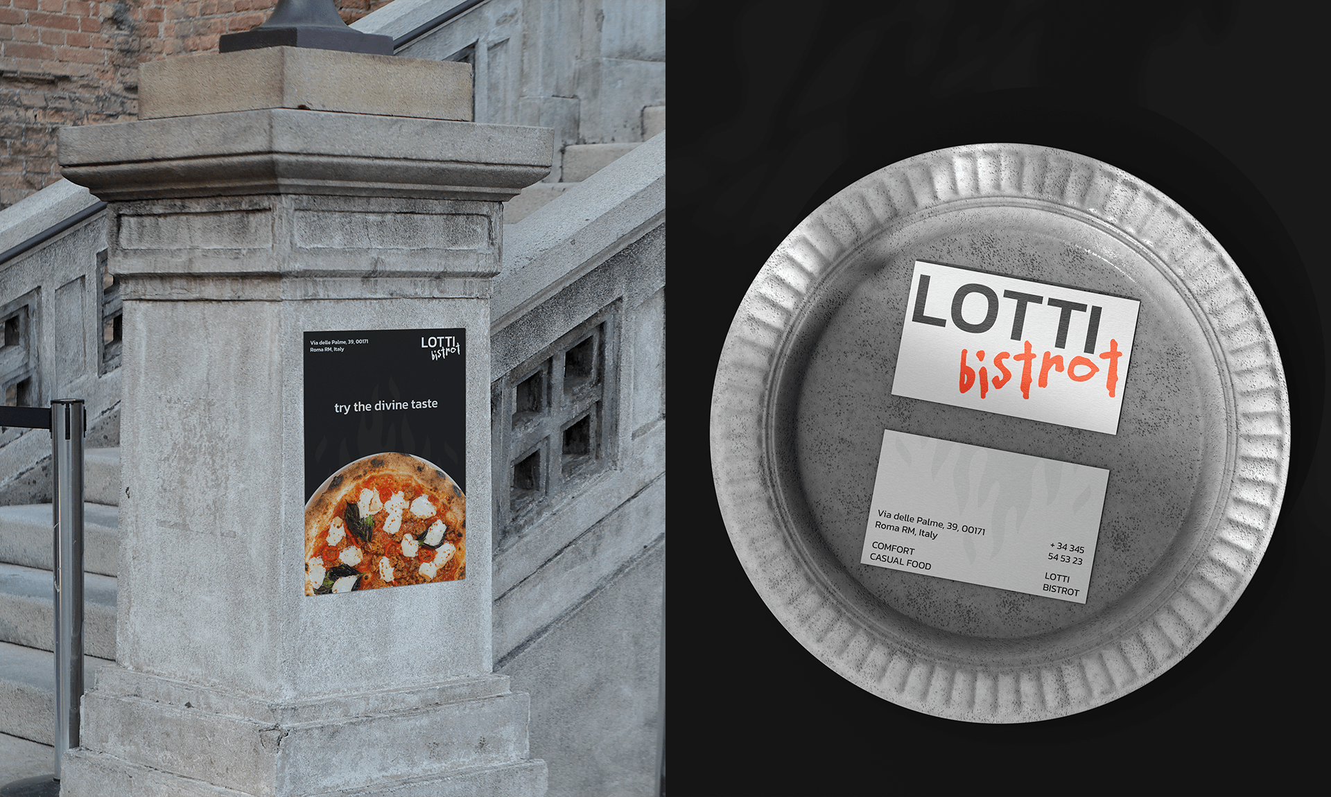 LOTTI bistrot | Italian bistro — Изображение №7 — Брендинг на Dprofile