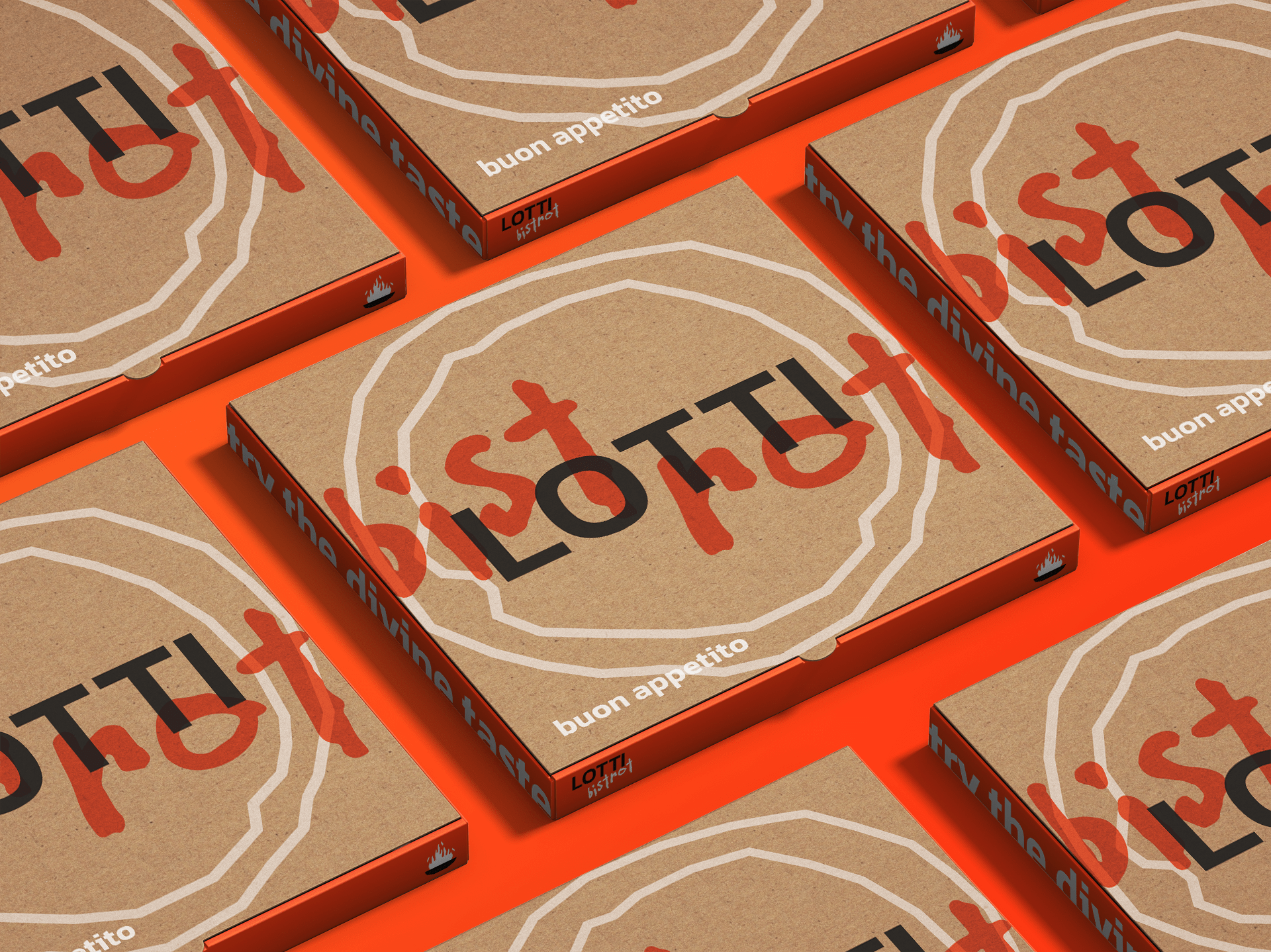 LOTTI bistrot | Italian bistro — Изображение №14 — Брендинг на Dprofile