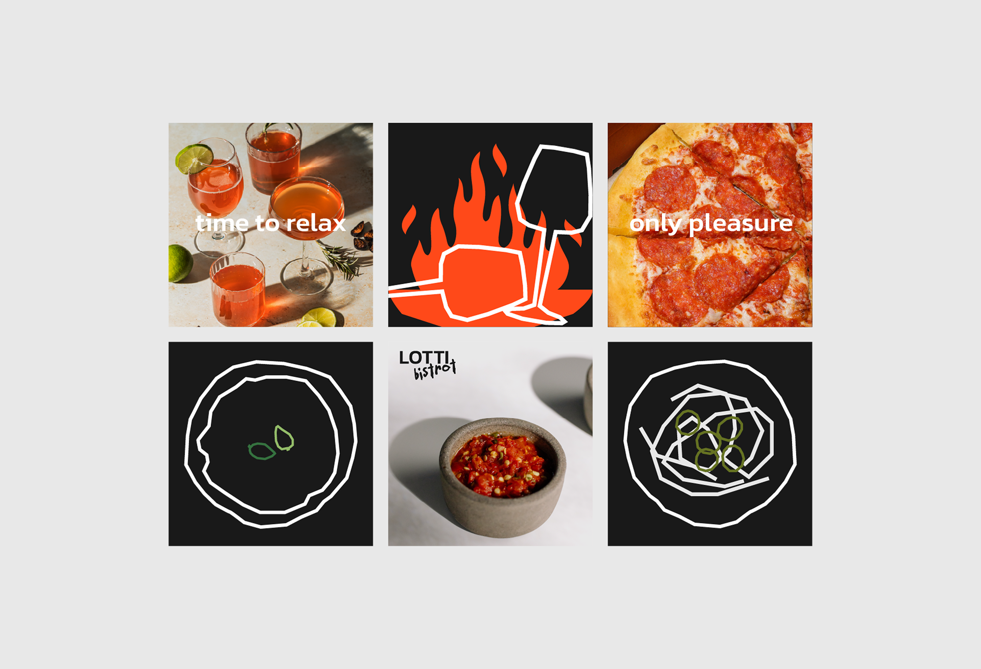 LOTTI bistrot | Italian bistro — Изображение №15 — Брендинг на Dprofile