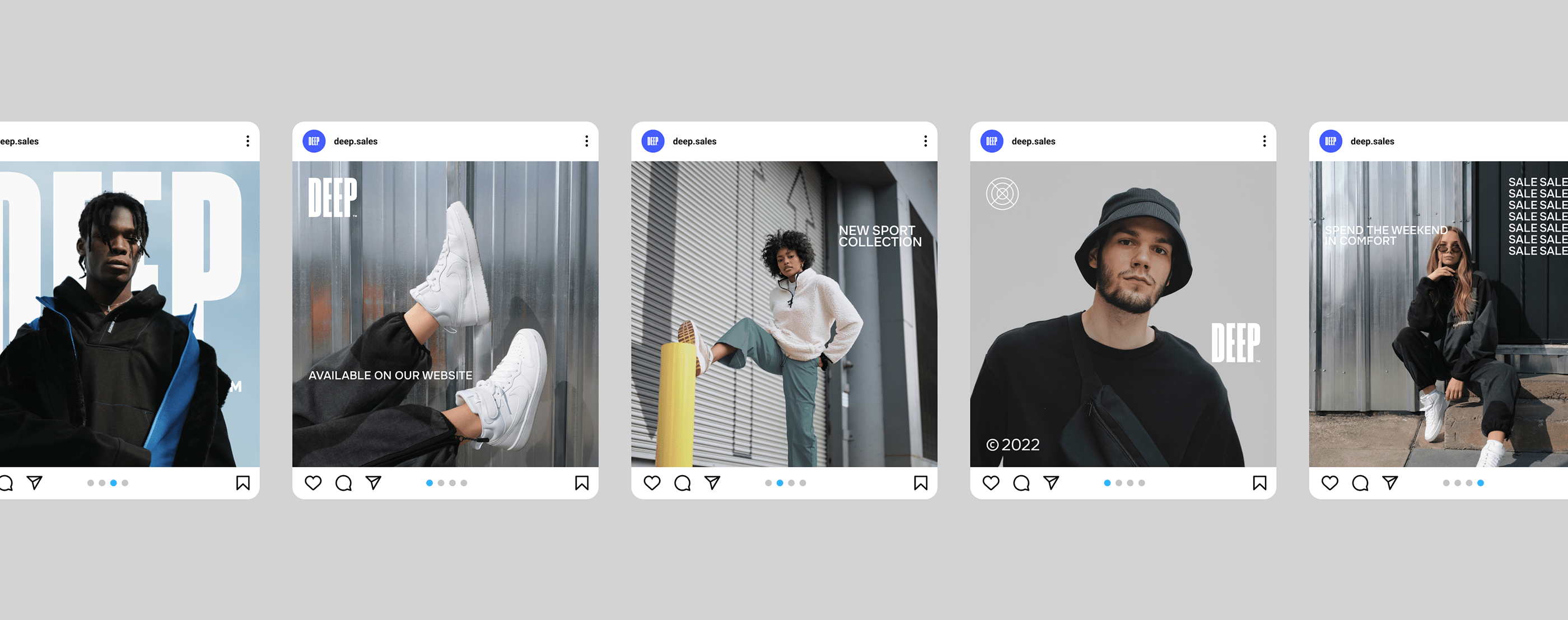 DEEP™ | Clothing & Sneakers — Изображение №13 — Брендинг на Dprofile