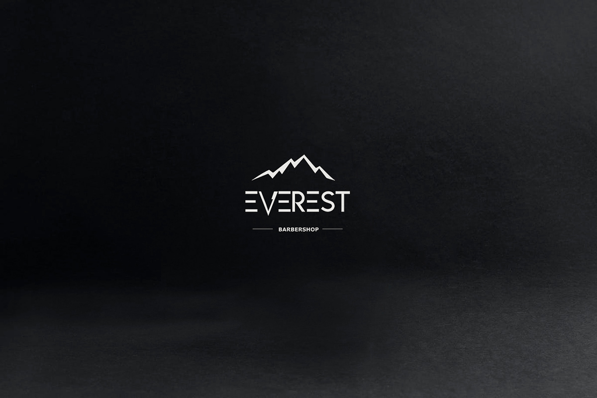 Фирменный стиль для барбершопа EVEREST — Изображение №1 — Брендинг, Графика на Dprofile