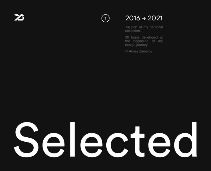 Selected (1) — Брендинг, Графика на Dprofile