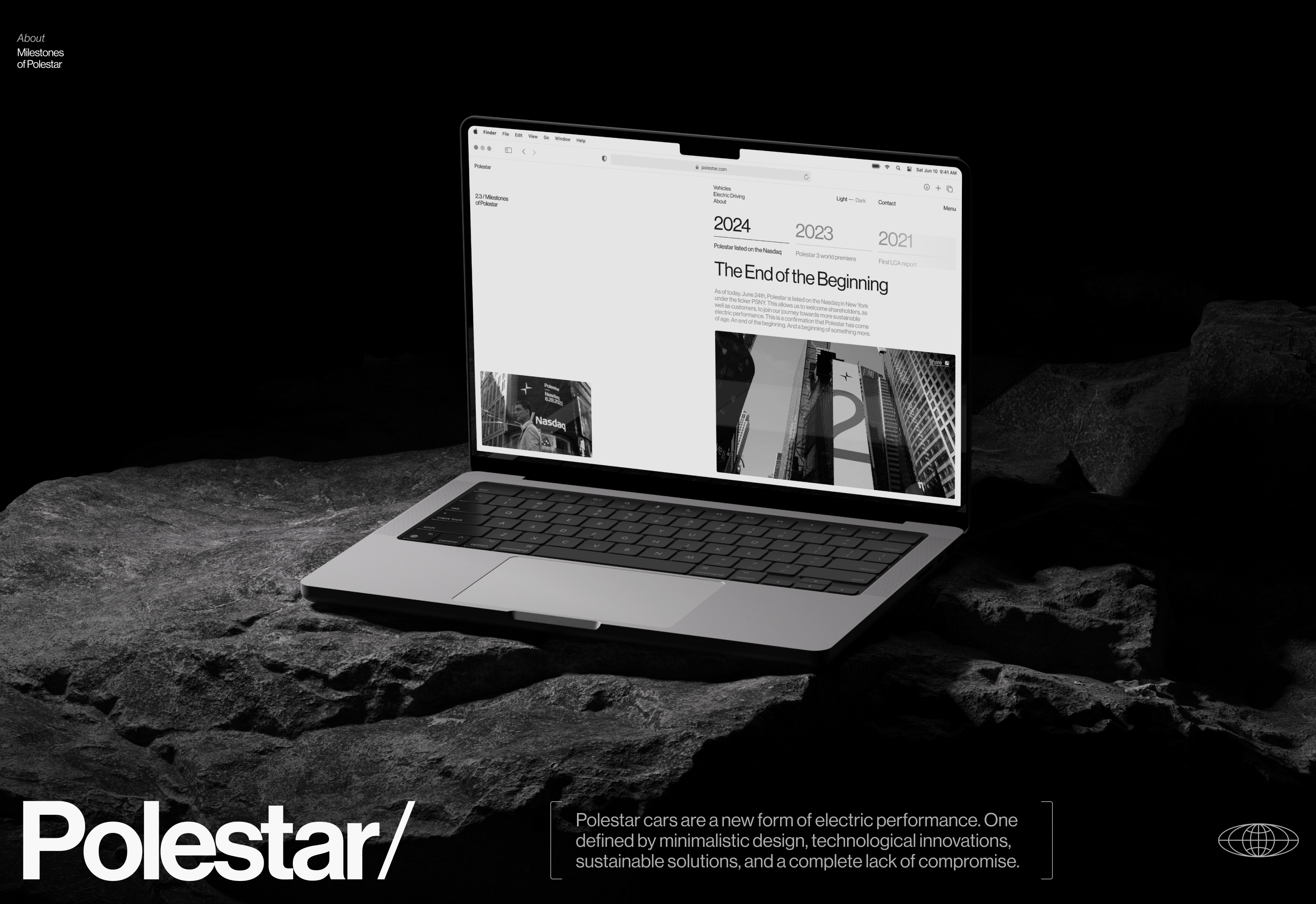 Polestar | Corporate — Изображение №12 — Интерфейсы, Анимация на Dprofile