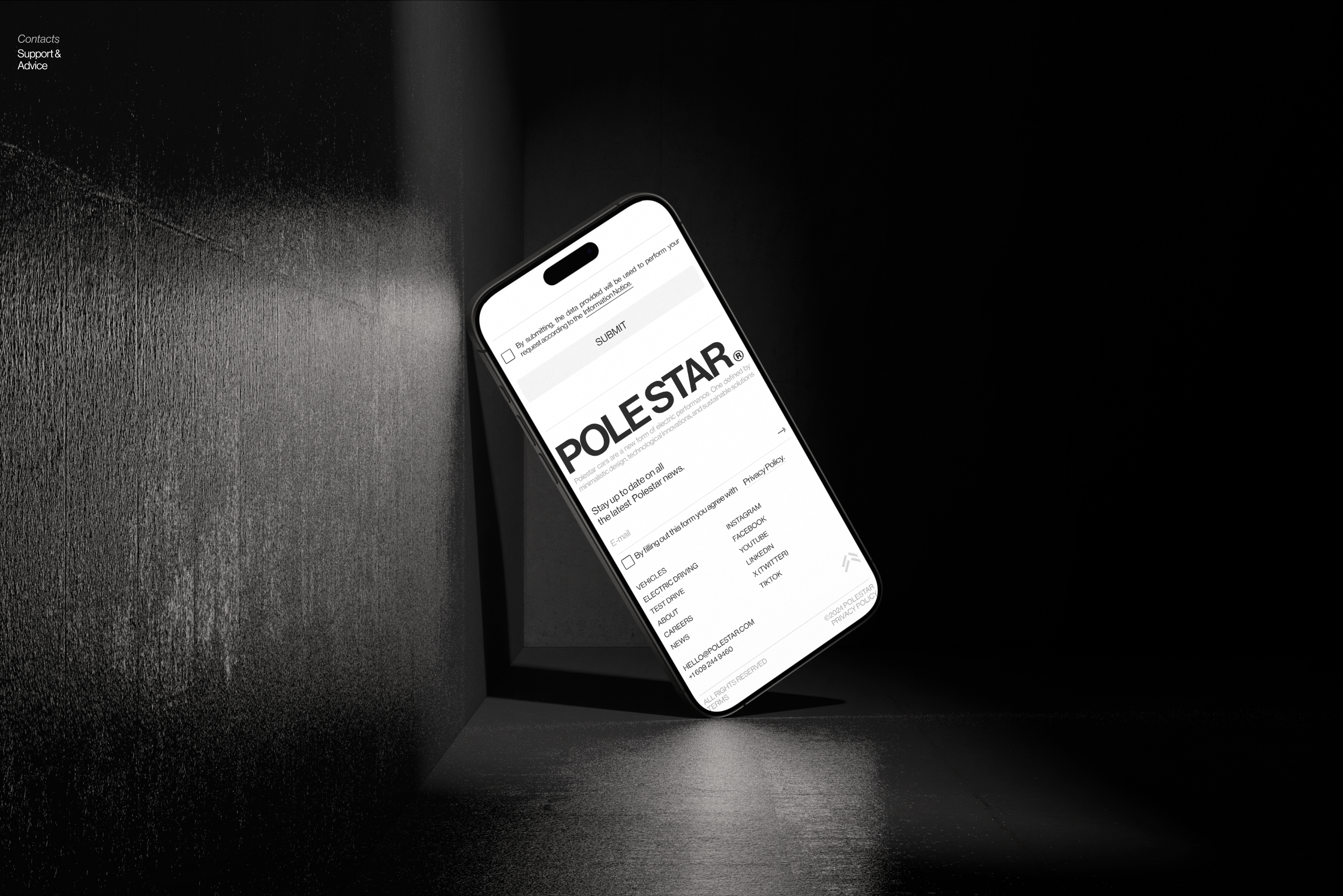 Polestar | Corporate — Изображение №14 — Интерфейсы, Анимация на Dprofile