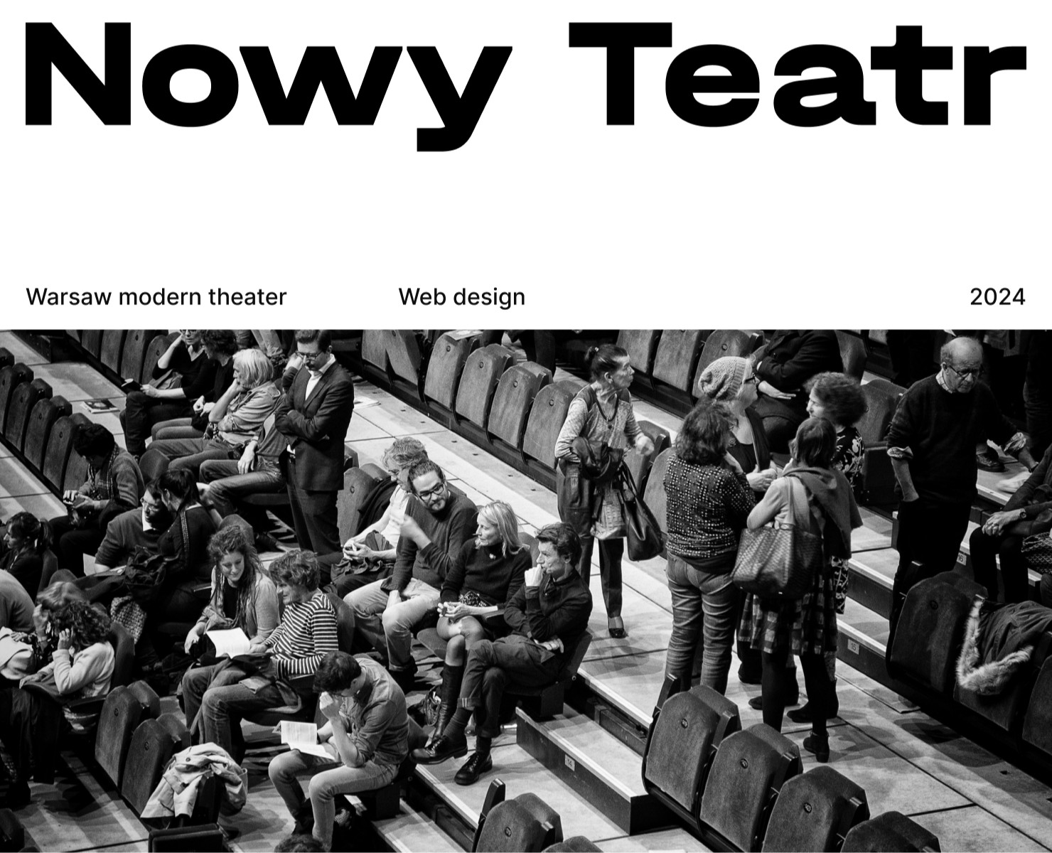Nowy Teatr website на Dprofile