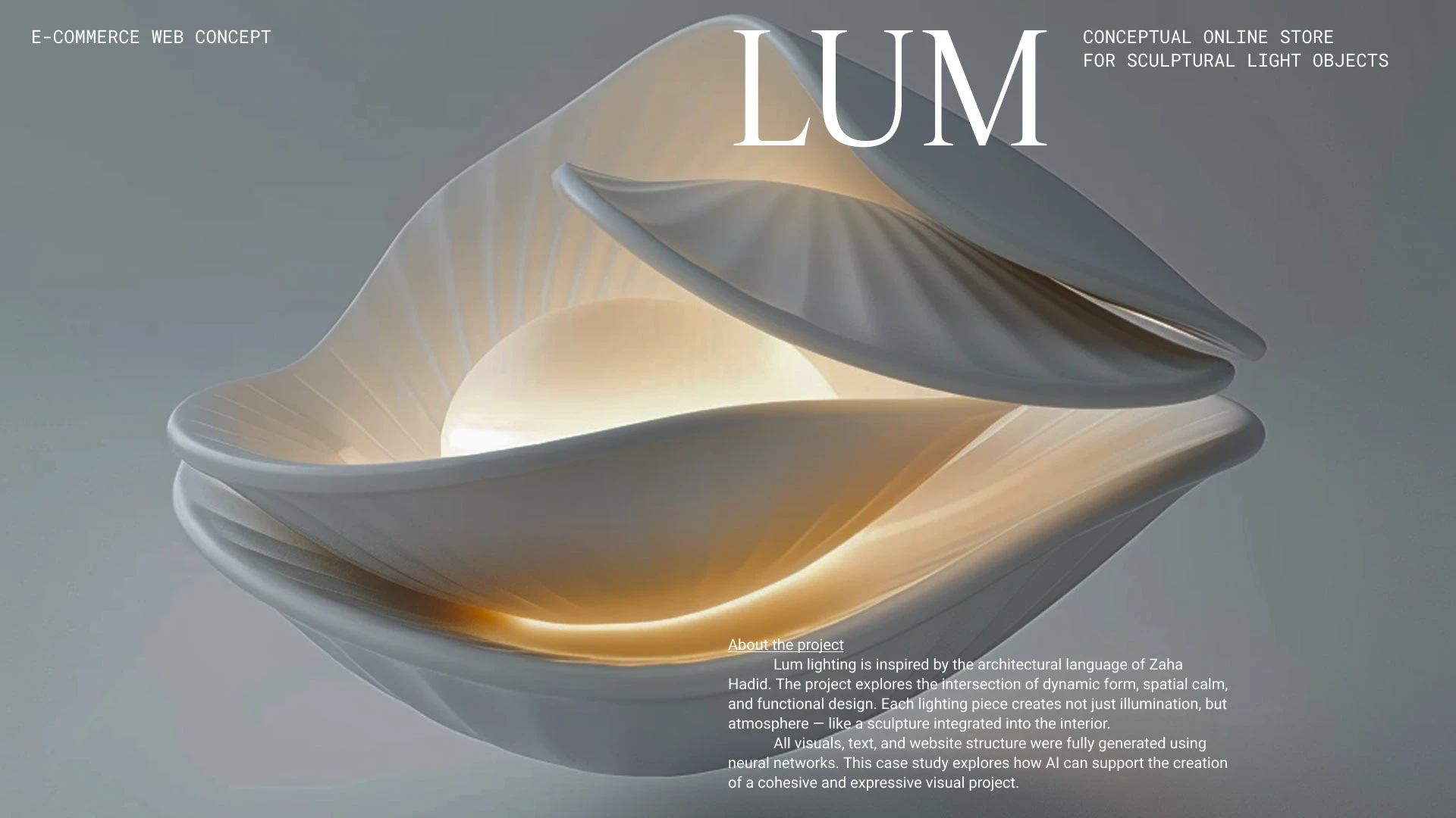 LUM e-commerce website — Изображение №1 — Интерфейсы, Графика на Dprofile