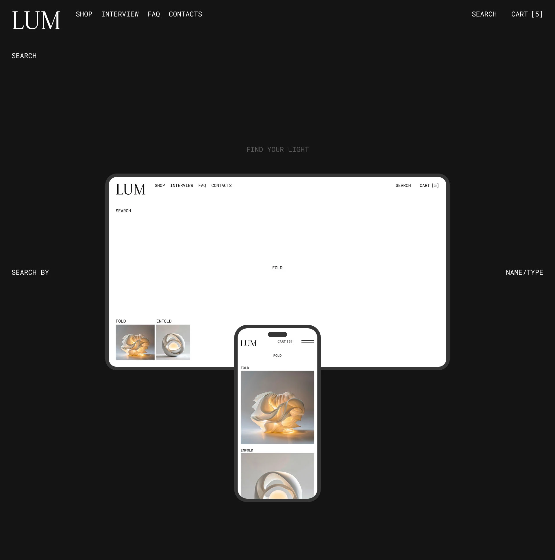 LUM e-commerce website — Изображение №8 — Интерфейсы, Графика на Dprofile