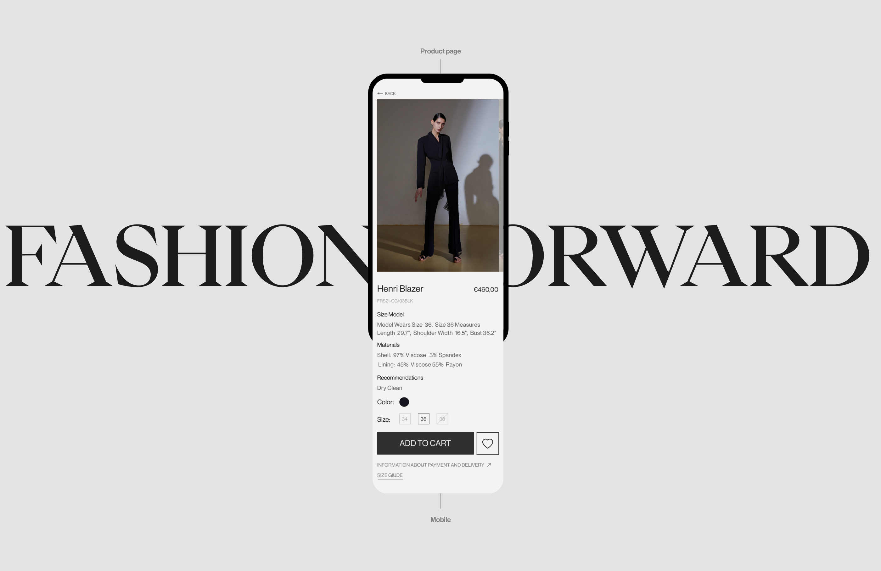Front row shop | Re-Designe — Изображение №6 — Интерфейсы на Dprofile