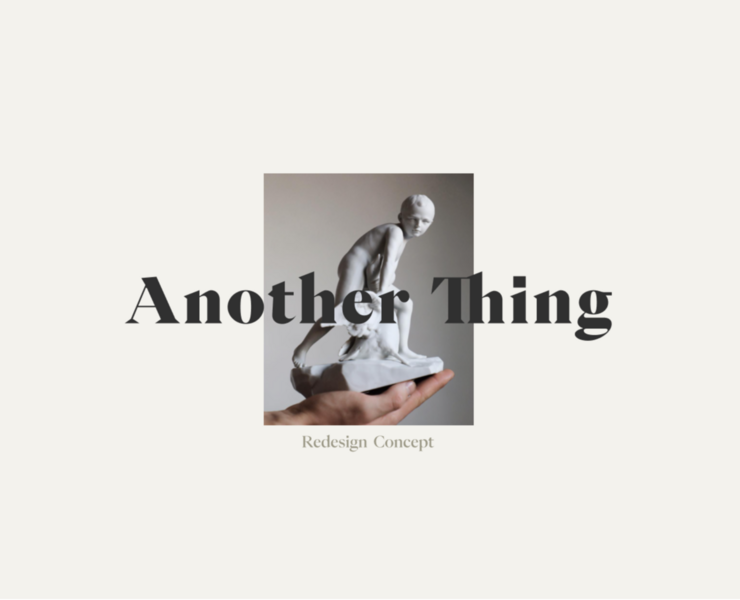 Another thing | Re-Designe — Интерфейсы на Dprofile