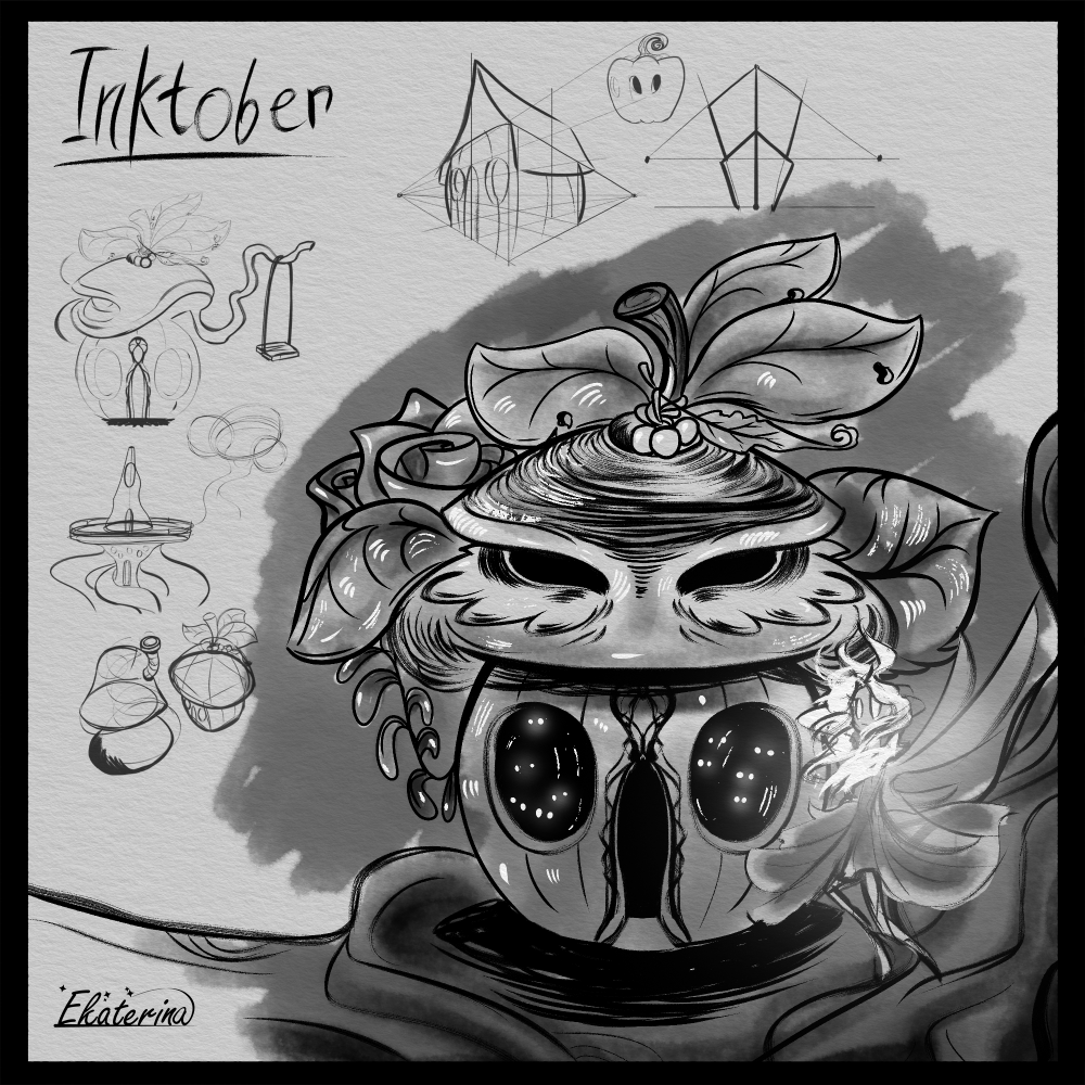 Through The Forest|Inktober 2022 — Изображение №18 — Иллюстрация, Графика на Dprofile