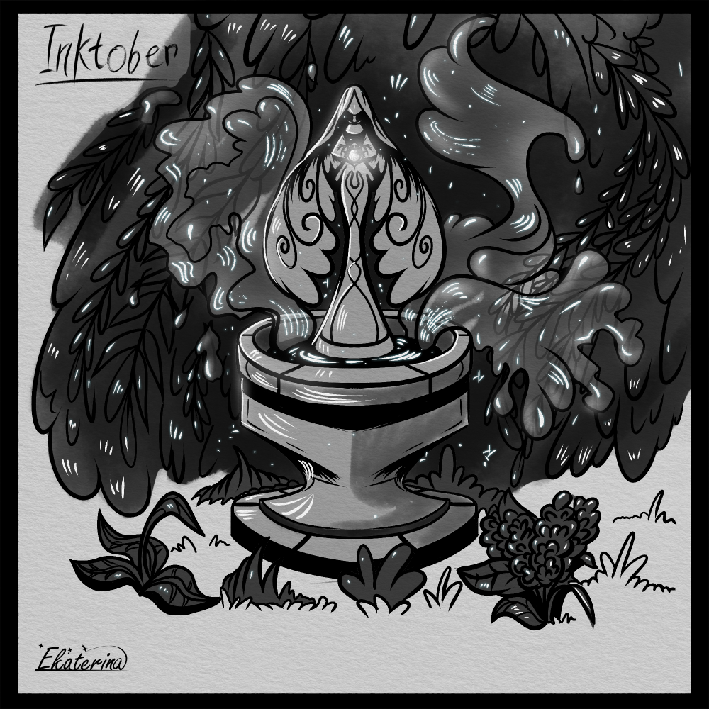 Through The Forest|Inktober 2022 — Изображение №27 — Иллюстрация, Графика на Dprofile